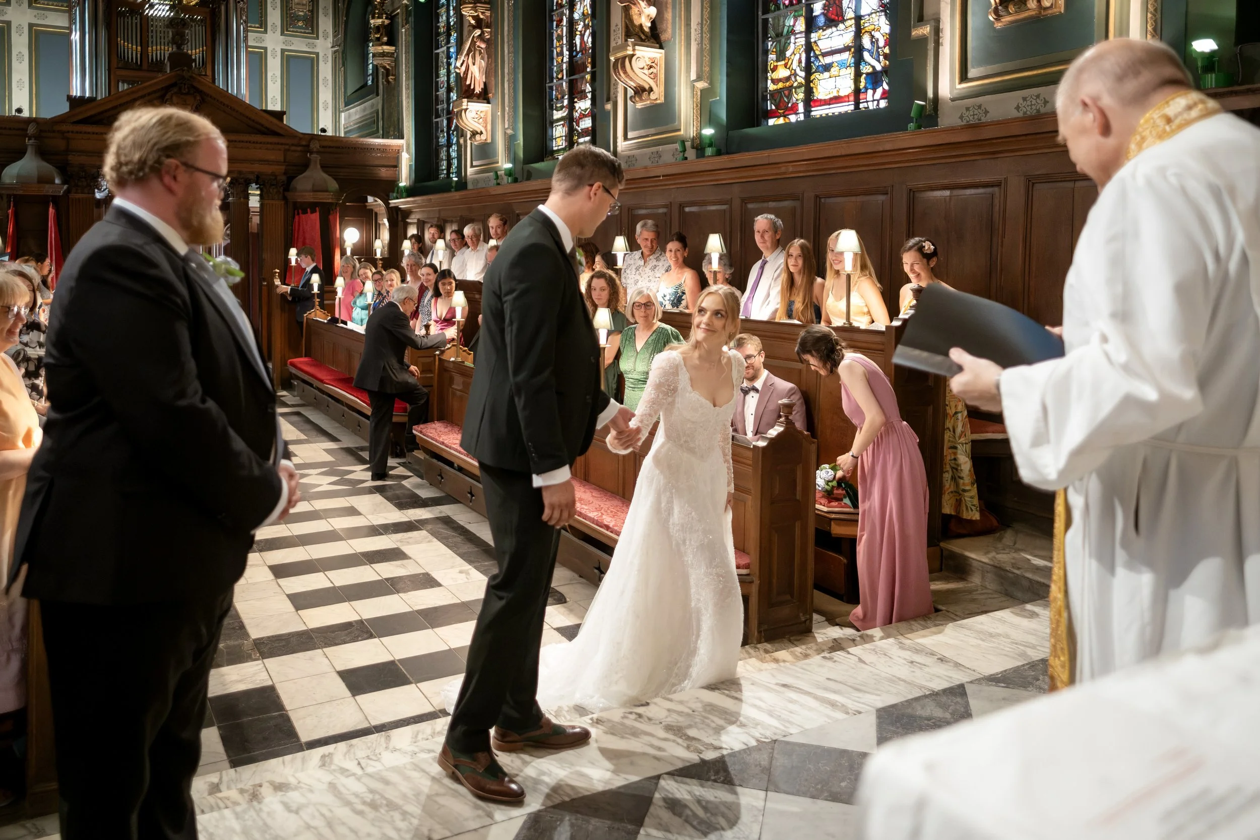 Cotswolds Wedding Photographer Pembroke College Oxford