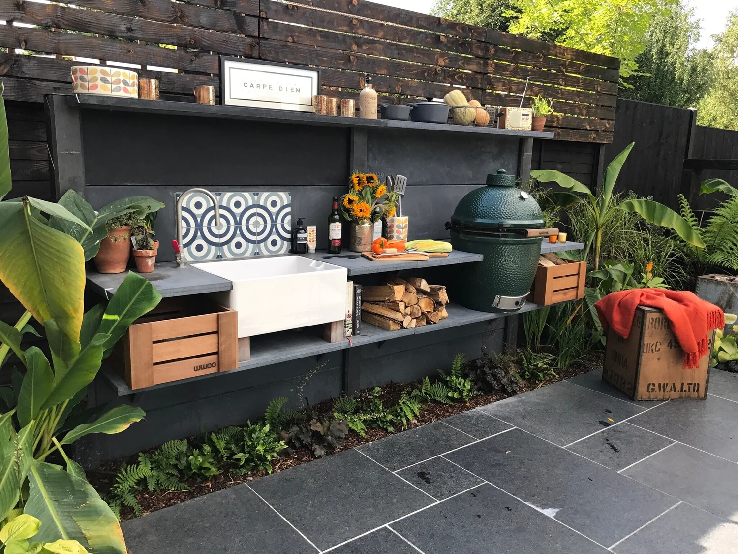 Wwoo Outdoor Kitchen Concrete Outdoor Kitchen The Outdoor Kitchen