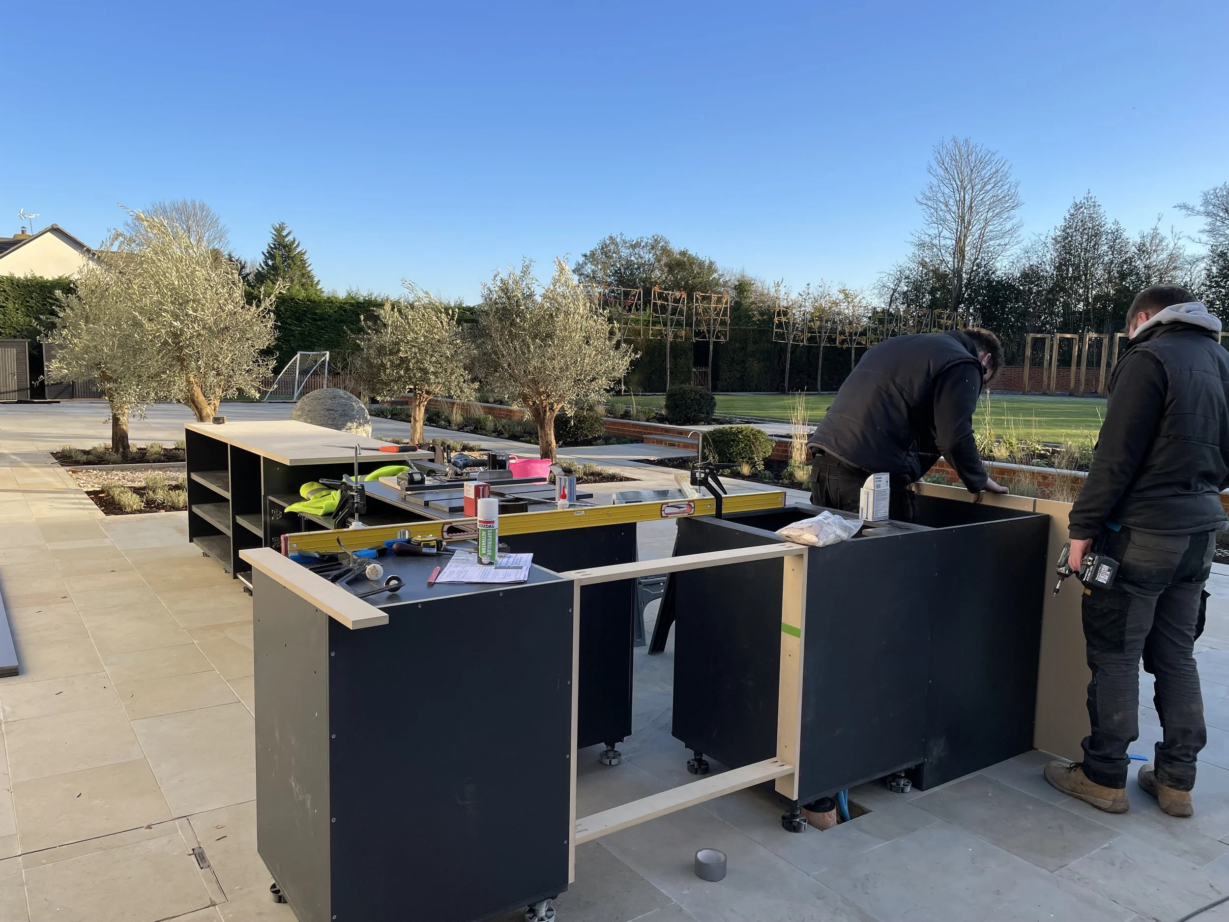 Custom outdoor kitchens