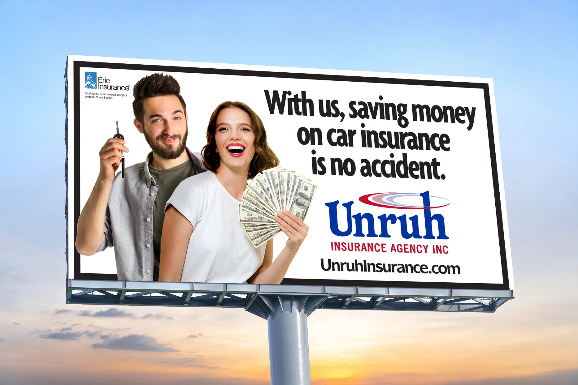 Unruh Insurance Billboard