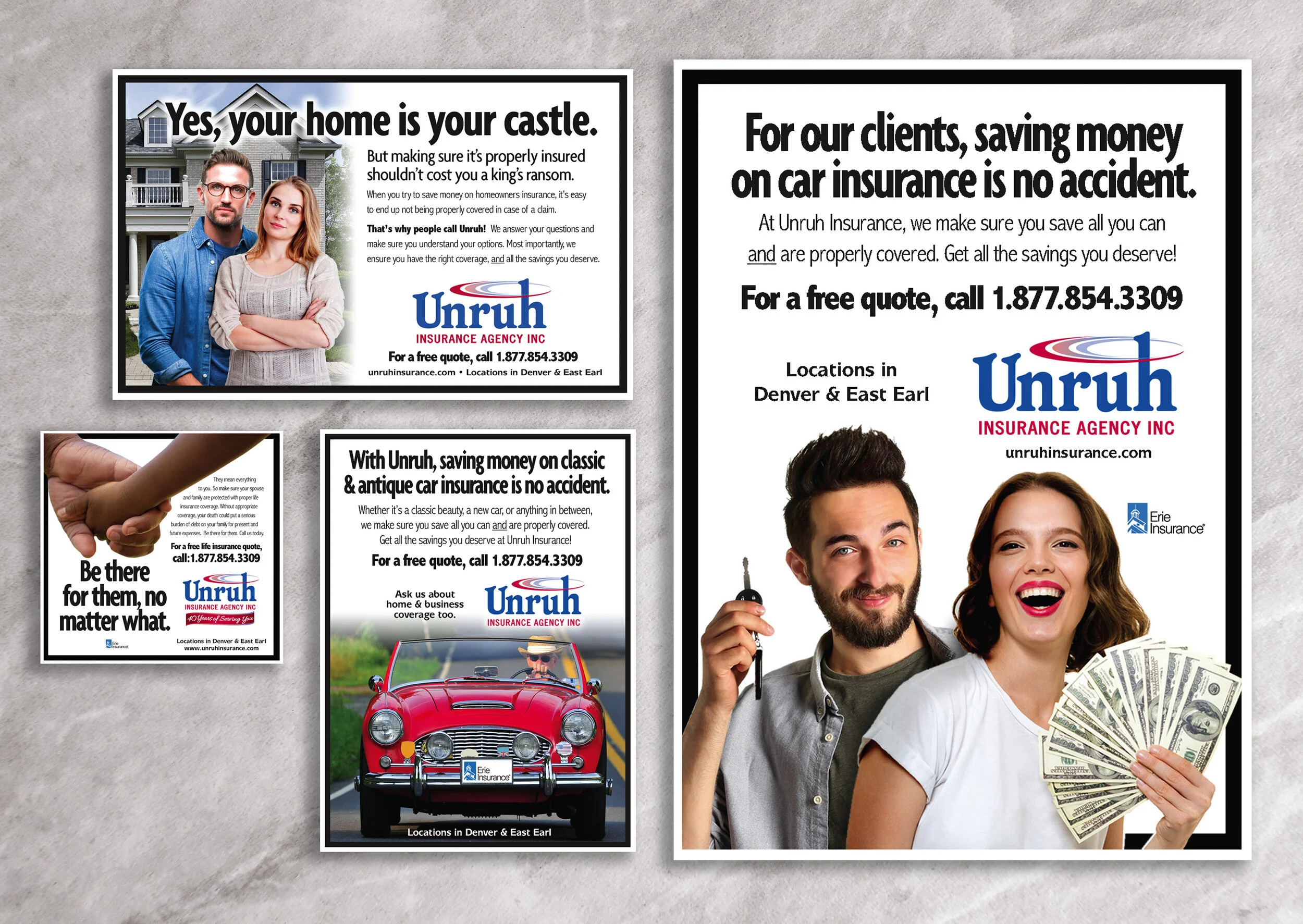 Unruh Insurance Theme-Specific Ads