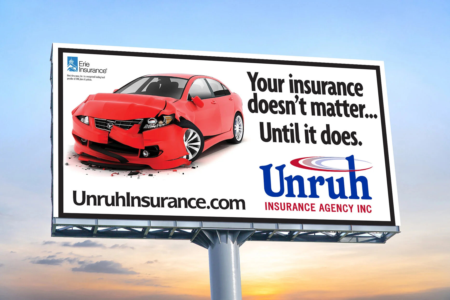 Unruh Insurance Billboard