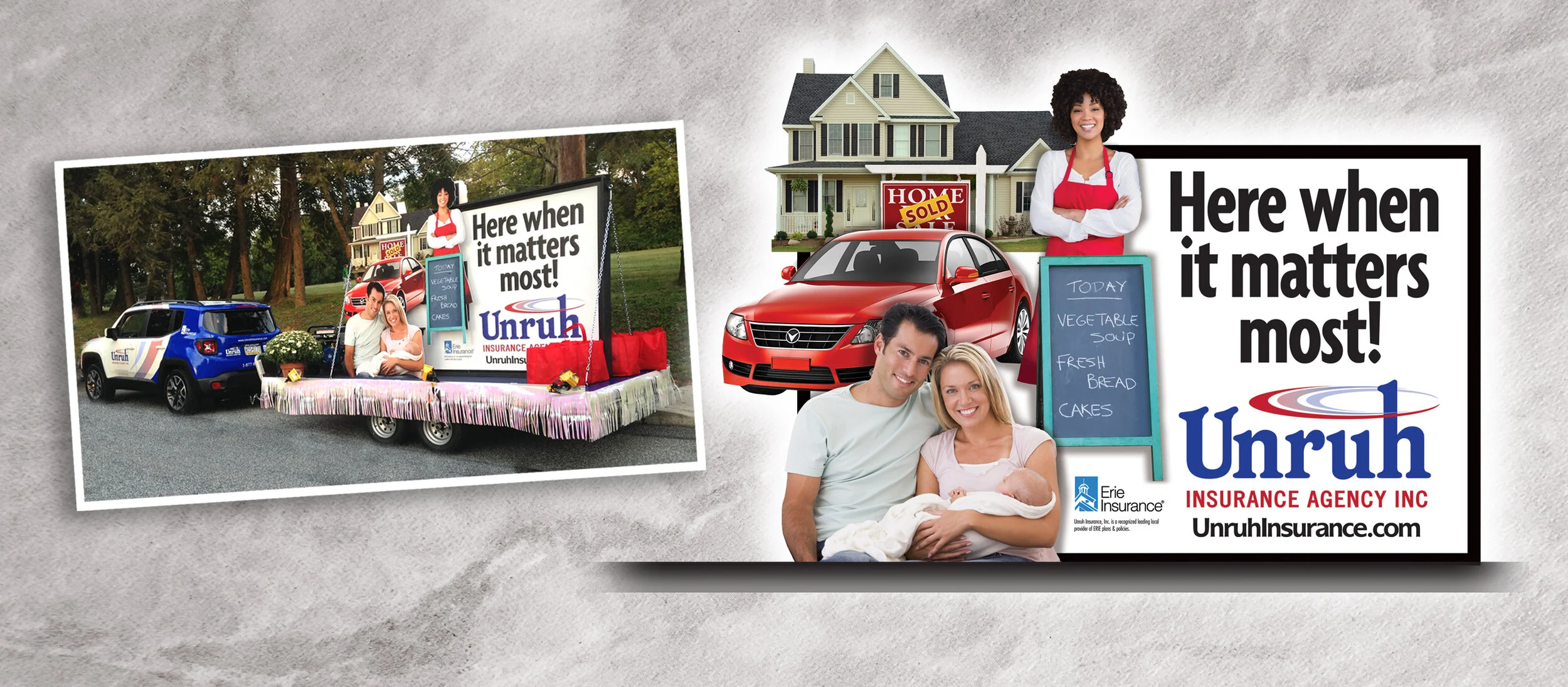 Unruh Insurance Parade Float