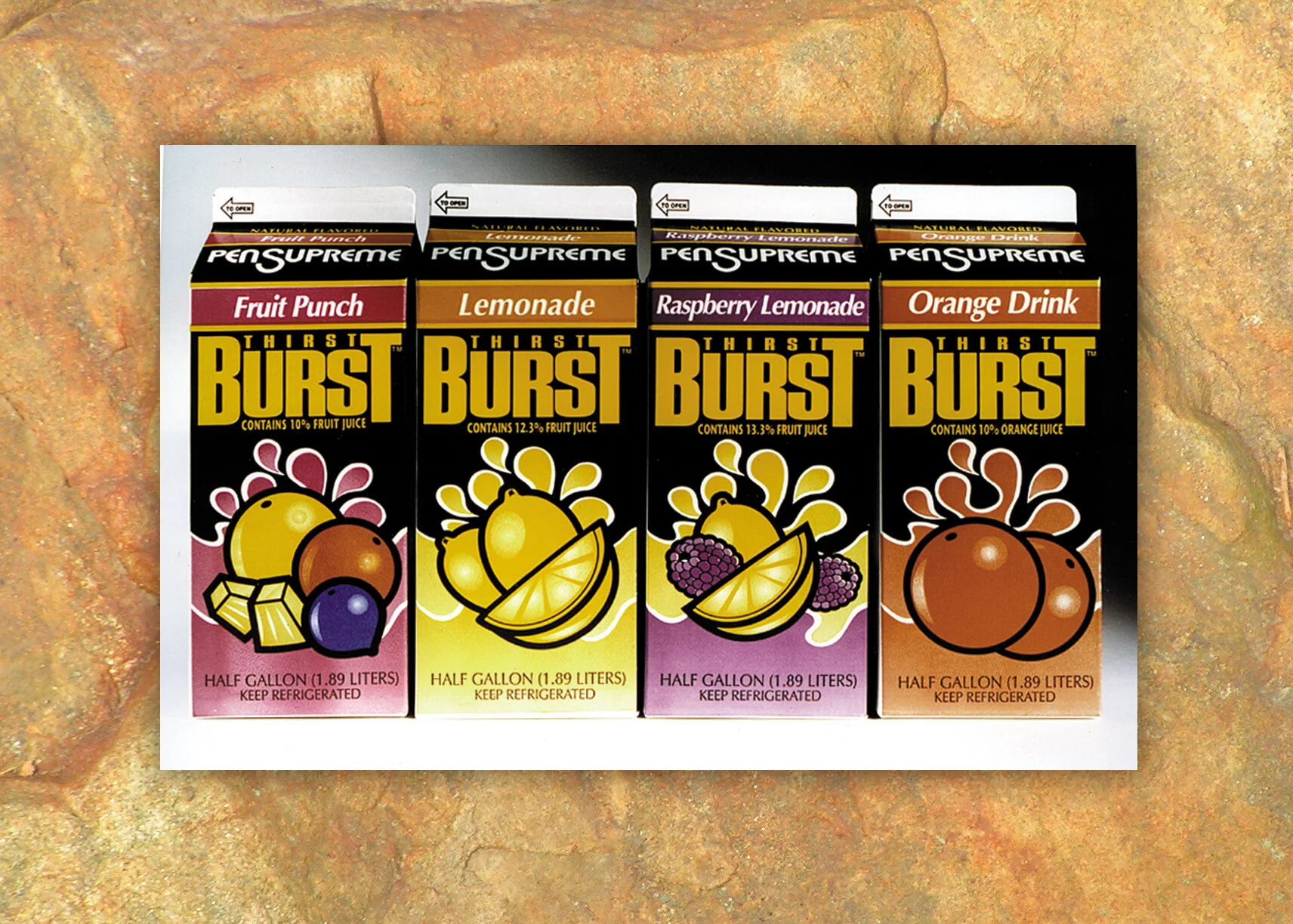 PenSupreme Thirst Burst Drink Packaging Design