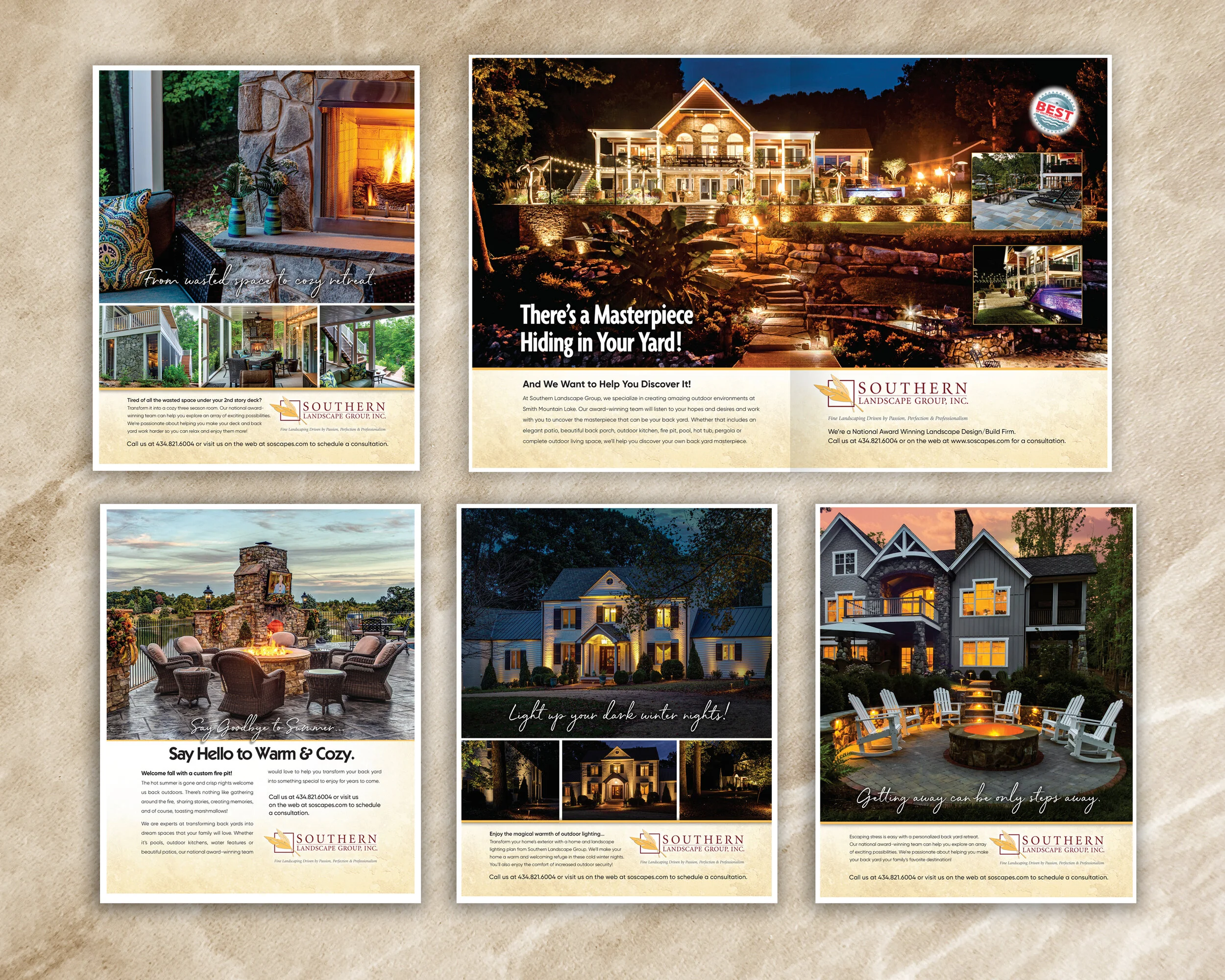 Southern Landscape Group Ad Series