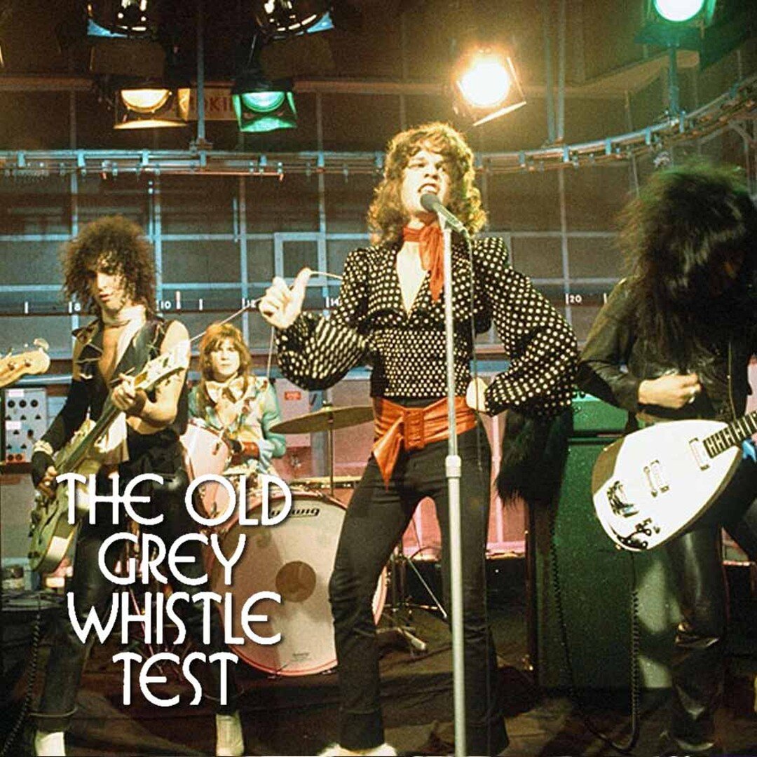 Now here's a classic #OTD show - that famous #OGWT famous moment! @davidjohansen.official &amp; @whisperingbob met many times over the years and David has always thanked him for the &quot;incredible publicity&quot; that Bob's on-air &quot;mock rock&q