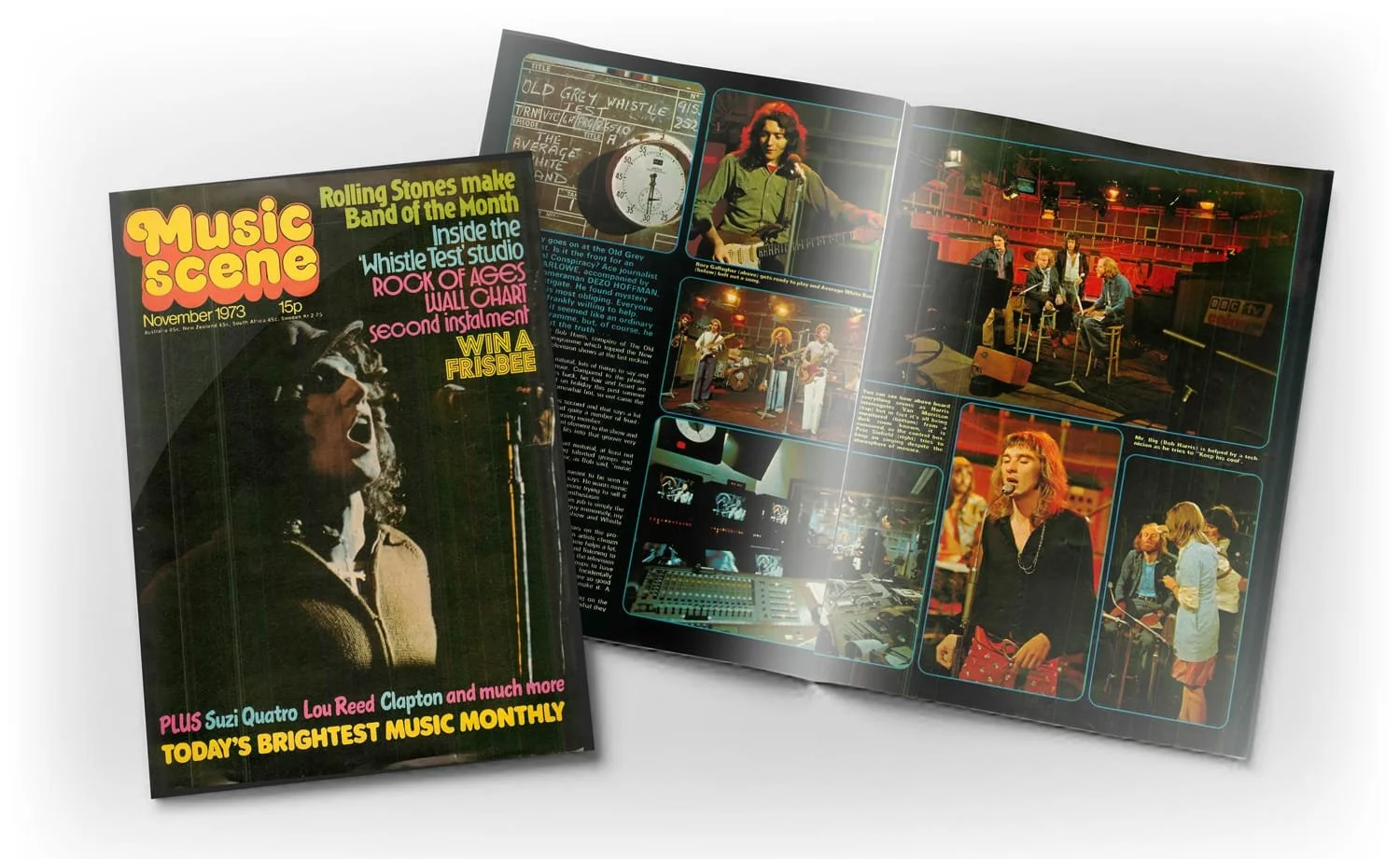 “Inside the Whistle Test Studio”