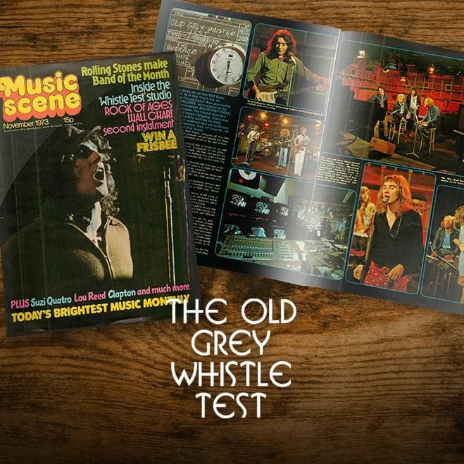 We've just been sent this rather marvellous magazine from November 1973! A visit by Music Scene magazine to the BBC #OGWT studios and an interview with Bob.

Take look at the feature on Bob's site (news &amp; articles).