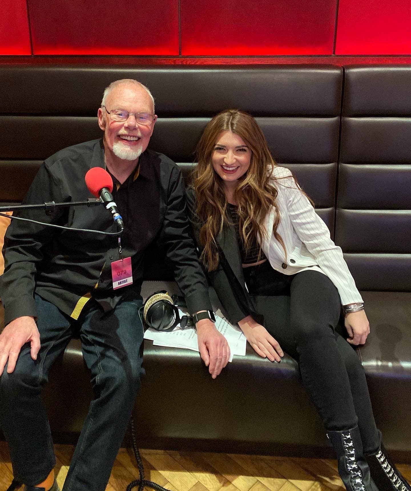 Bob with Tenille Townes at C2C 2022
