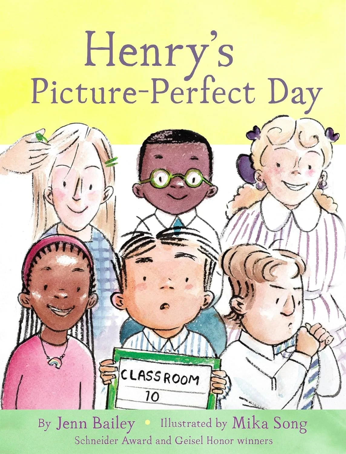 School Library Journal&nbsp;names HENRY’S PICTURE-PERFECT DAY&nbsp;by Jenn Bailey, illus. by Mika Song, a Best Transitional Book of 2025
