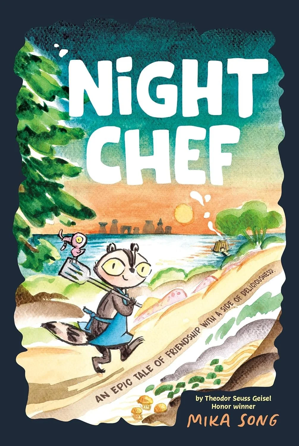 Amazon selects NIGHT CHEF by Mika Song as a Best Book of November (Ages 6-8)