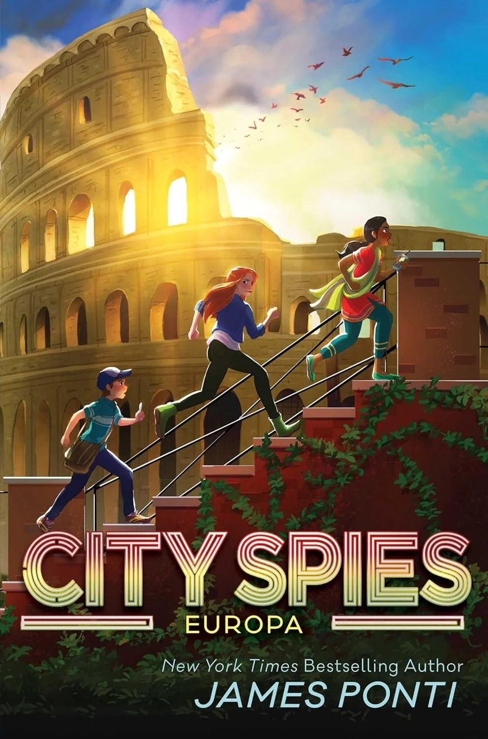 Virtual Spy Panel features James Ponti, author of CITY SPIES, in conversation with author Stuart Gibbs and two retired CIA officers