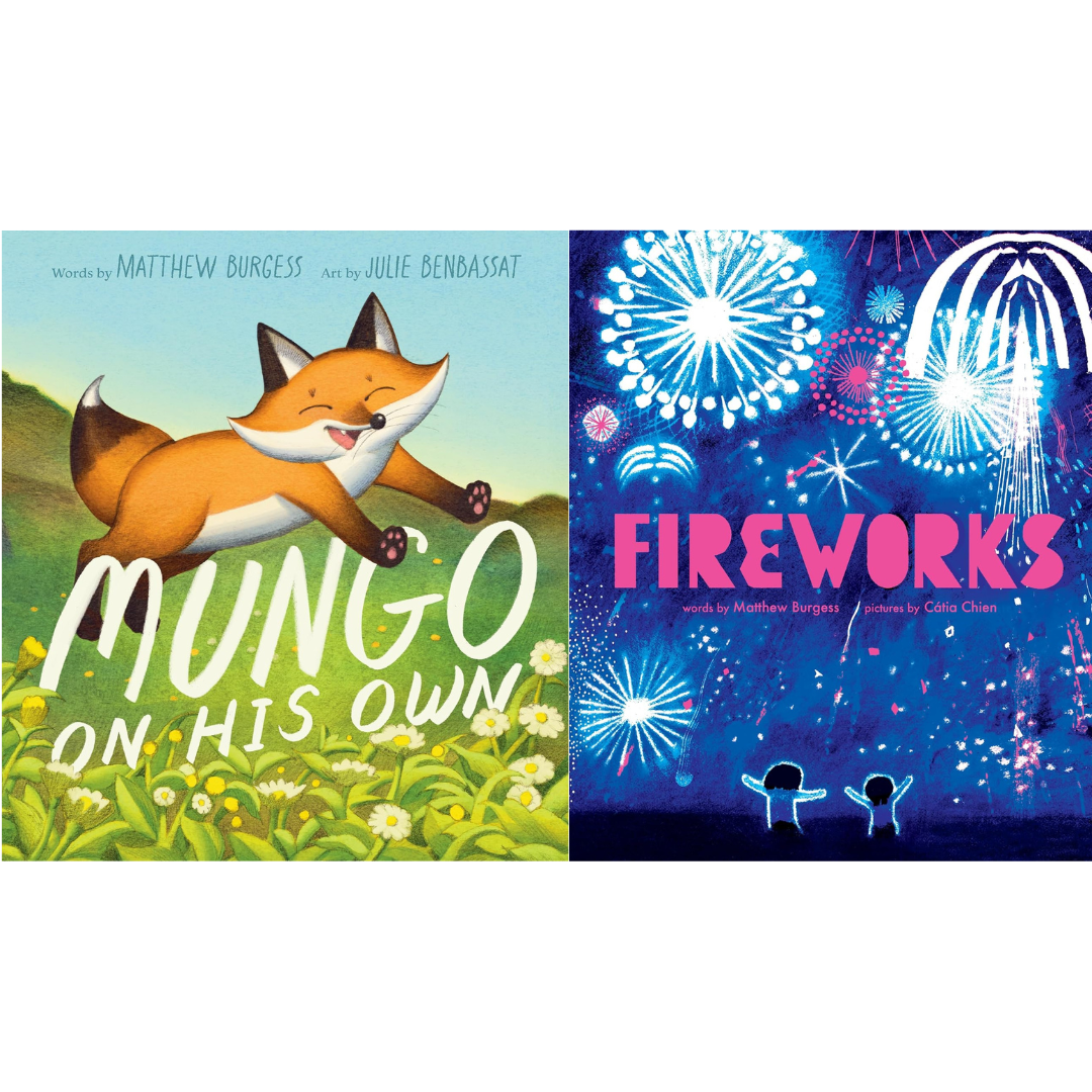 Publishers Weekly highlights two picture books by Matthew Burgess in piece about HarperCollins Children’s Books 100th birthday