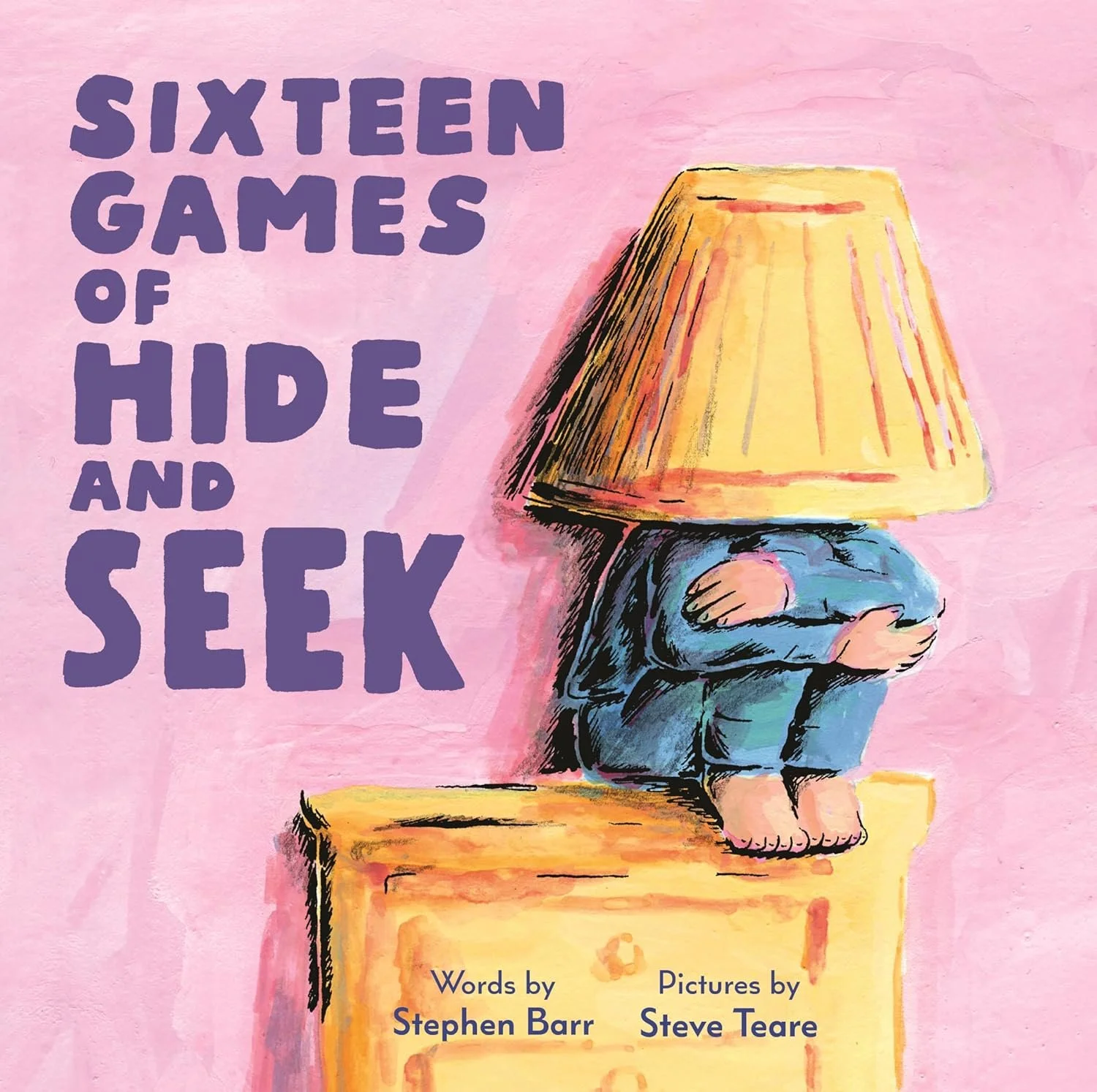 Booklist praises the “charming thoughtfulness” and “solid grasp of children’s emotional reality” in starred review of Steve Teare’s SIXTEEN GAMES OF HIDE AND SEEK