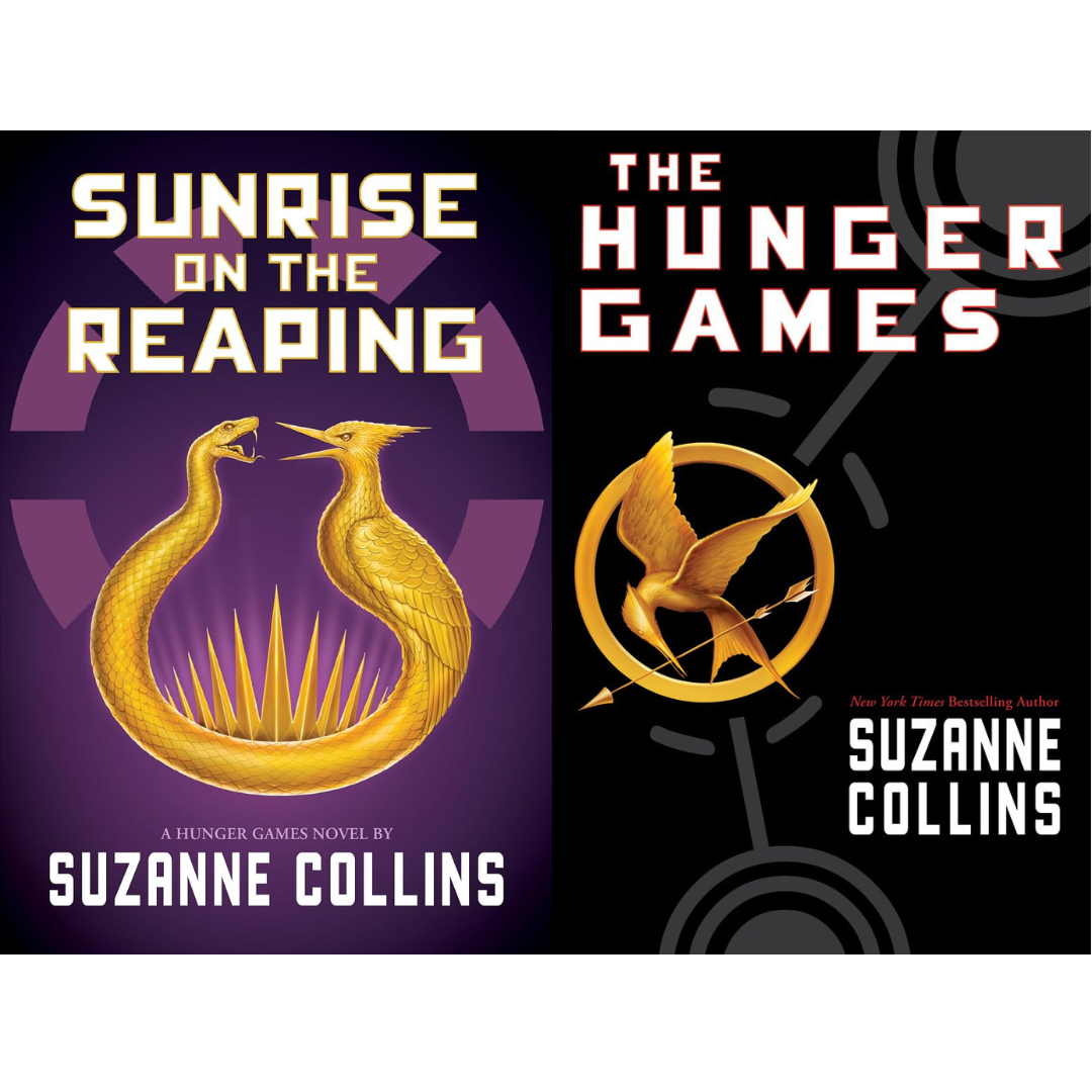 NYT Bestsellers: SUNRISE ON THE REAPING and THE HUNGER GAMES by Suzanne Collins are #6 and #10, respectively, on the new Top Children’s Audiobooks of the Month list for April 2026