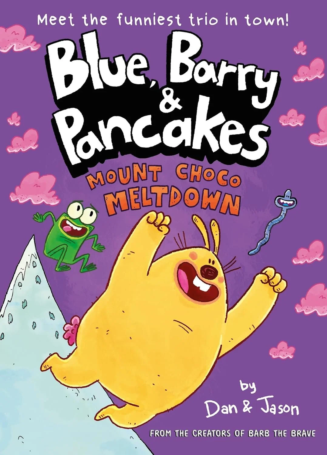 BookTrust includes BLUE, BARRY &amp; PANCAKES MOUNT CHOCO MELTDOWN in the UK’s 2026 Bookbuzz Primary program