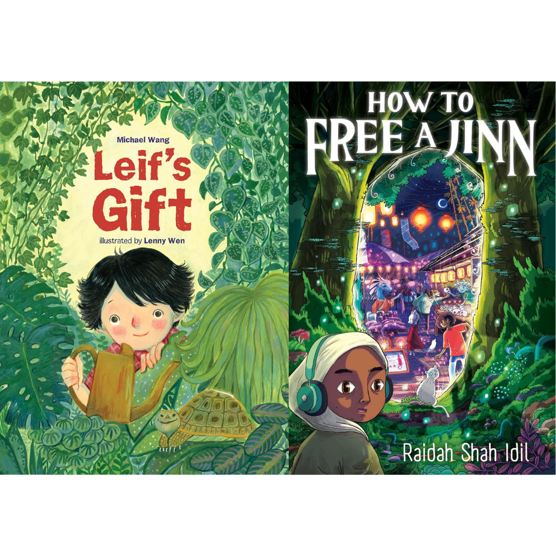 The New York Public Library (NYPL) selects LEIF’S GIFT by Michael Wang and HOW TO FREE A JINN by Raidah Shah Idil for their 2026 Vibrant Voices Kids Book List