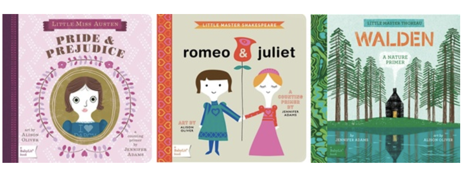 Publishers Weekly features article on Alison Oliver’s BabyLit Board Books Series Turning 15