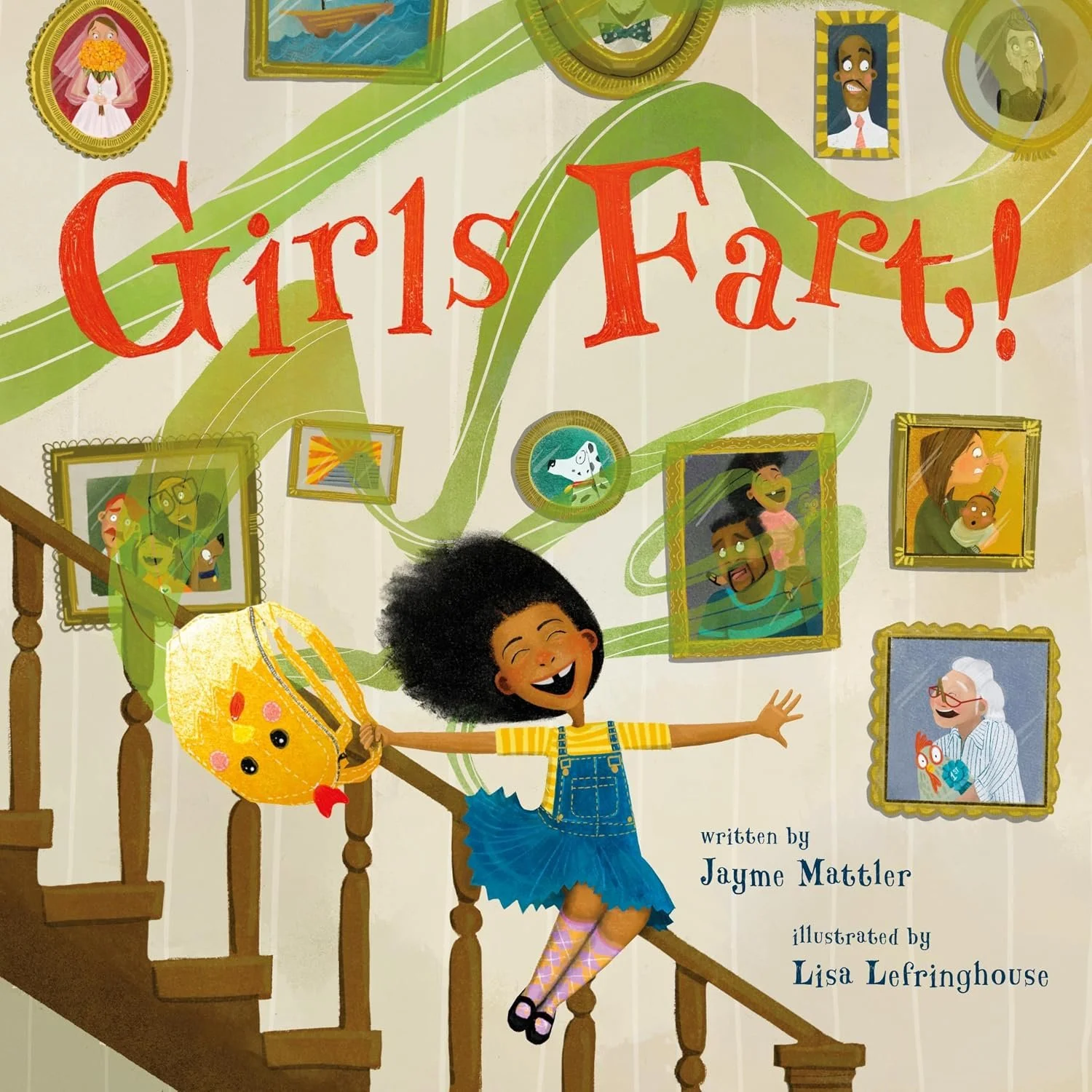 School Library Journal praises Lisa Lefringhouse’s GIRLS FART! in starred review: “For girls who want to break out of traditional expectations, as well as any kids who love to laugh”