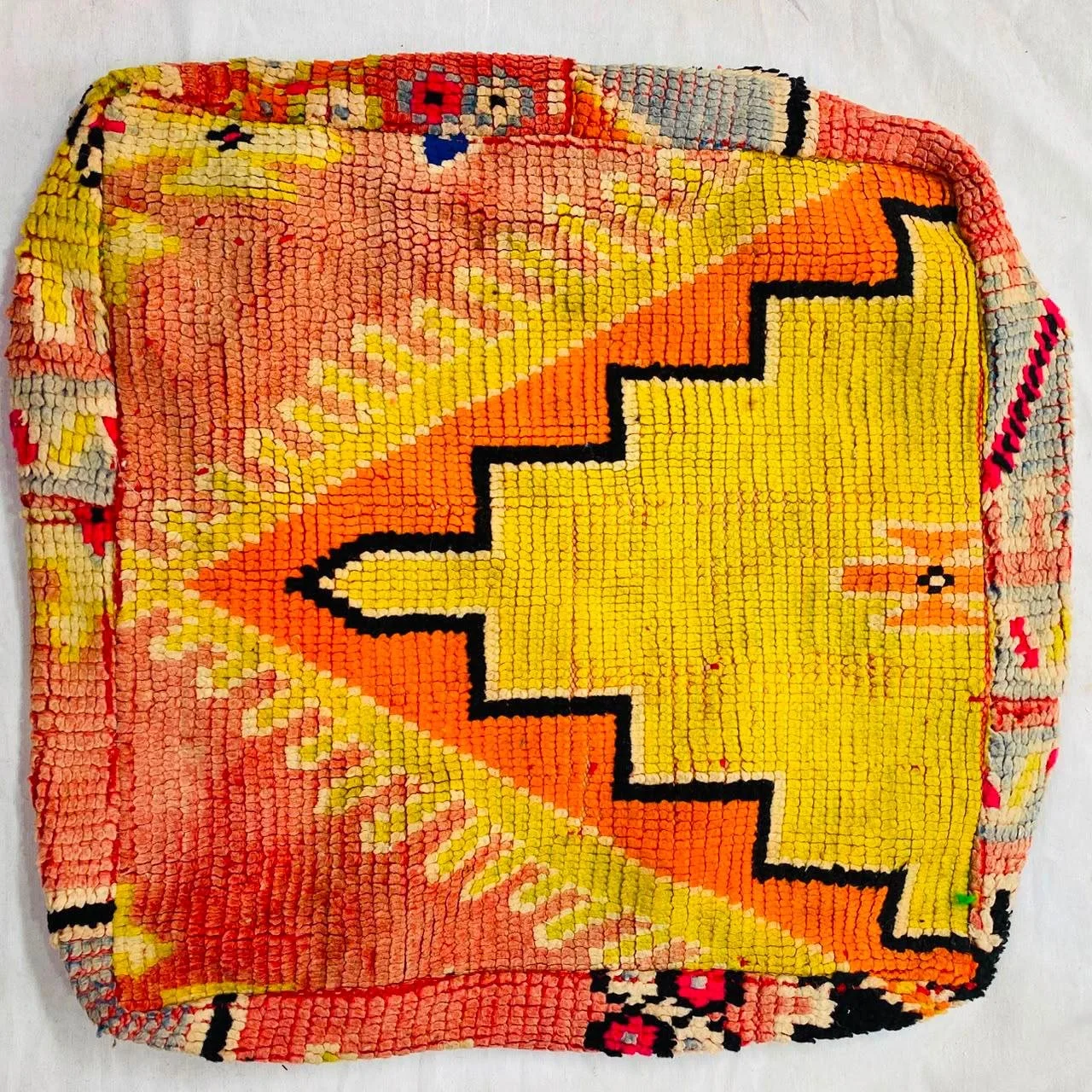 Vintage Berber Pouf