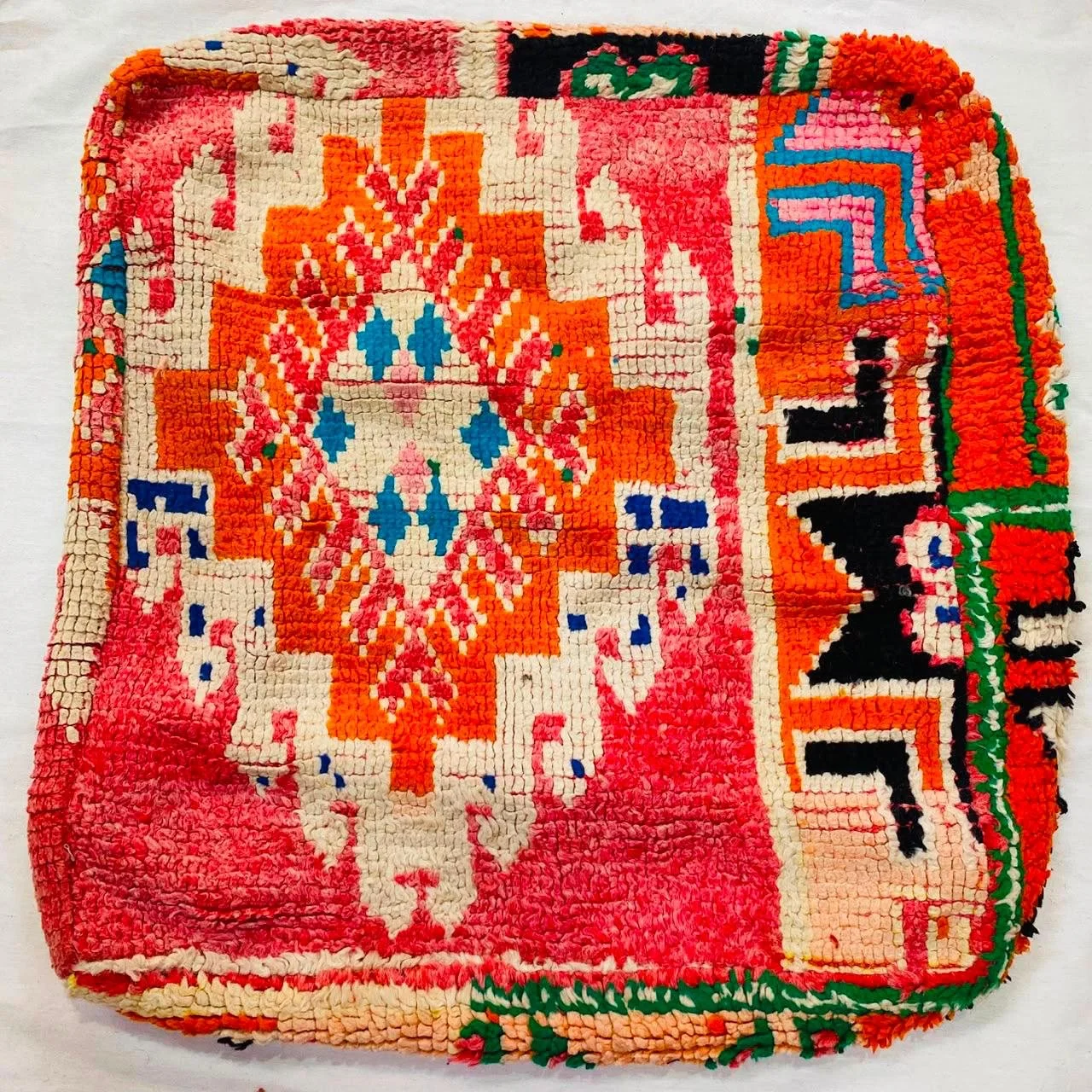 Vintage Berber Pouf