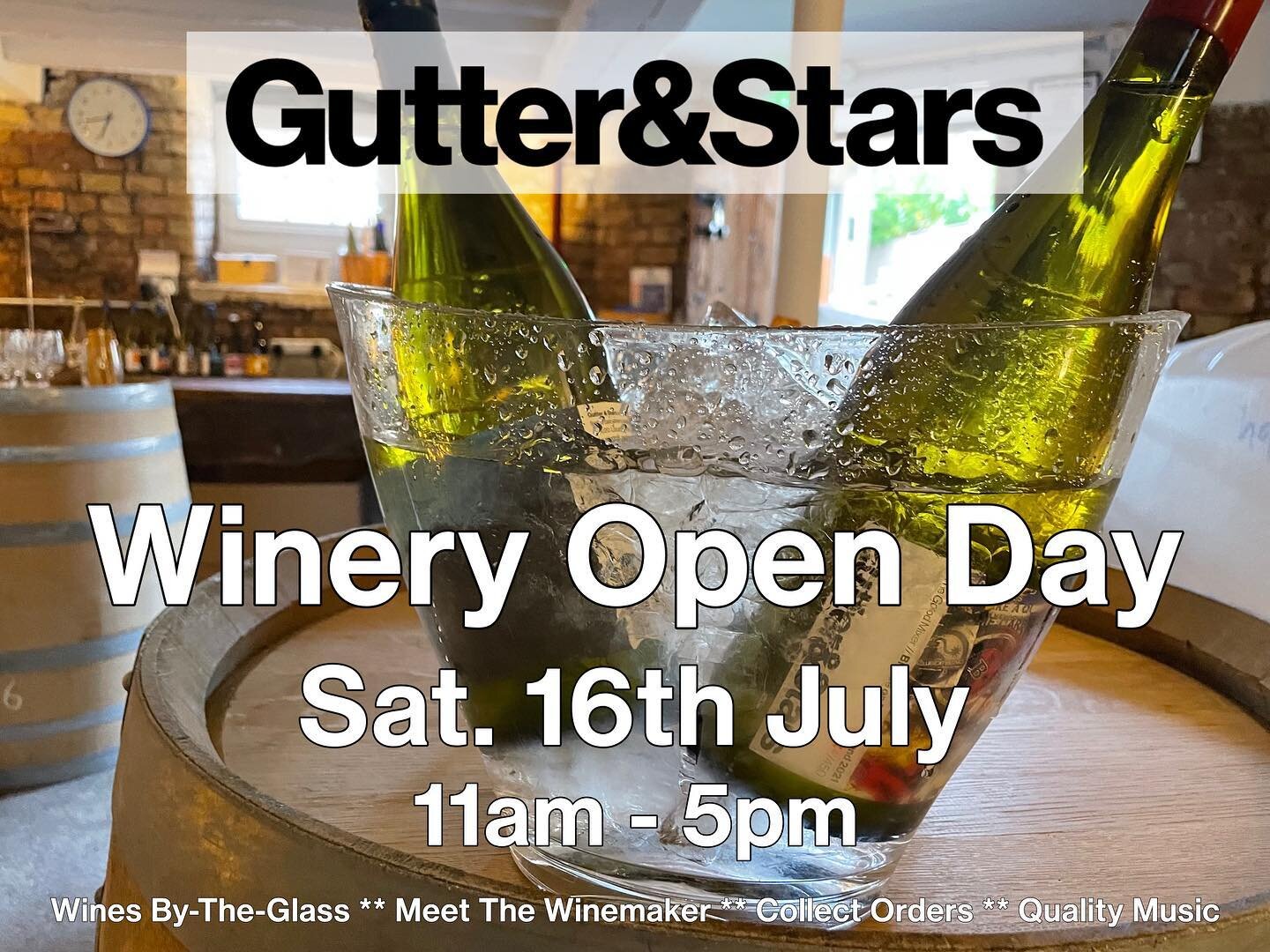 On Saturday 16th July we'll be throwing open the doors of the winery at Chesterton Mill, Cambridge.

Come along any time from 11am - 5pm for a glass of wine and a look around the windmill winery. You can purchase bottles of the current release wines 