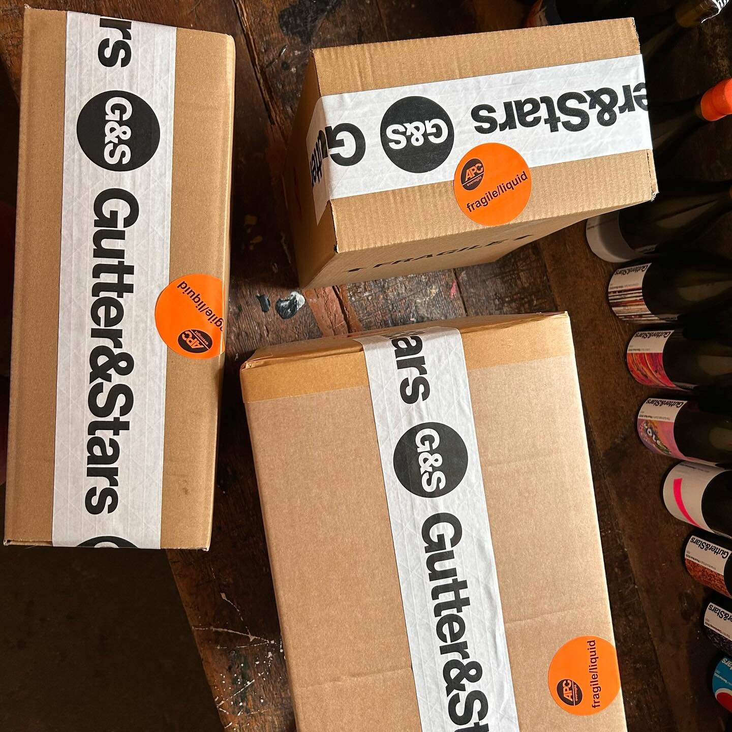 Such a busy day yesterday launching the new wines that we didn&rsquo;t take a single photo. 

Here&rsquo;s one from this morning, of more orders going out. It never stops!

Thanks to everyone who came along yesterday to taste and drink and buy wine. 