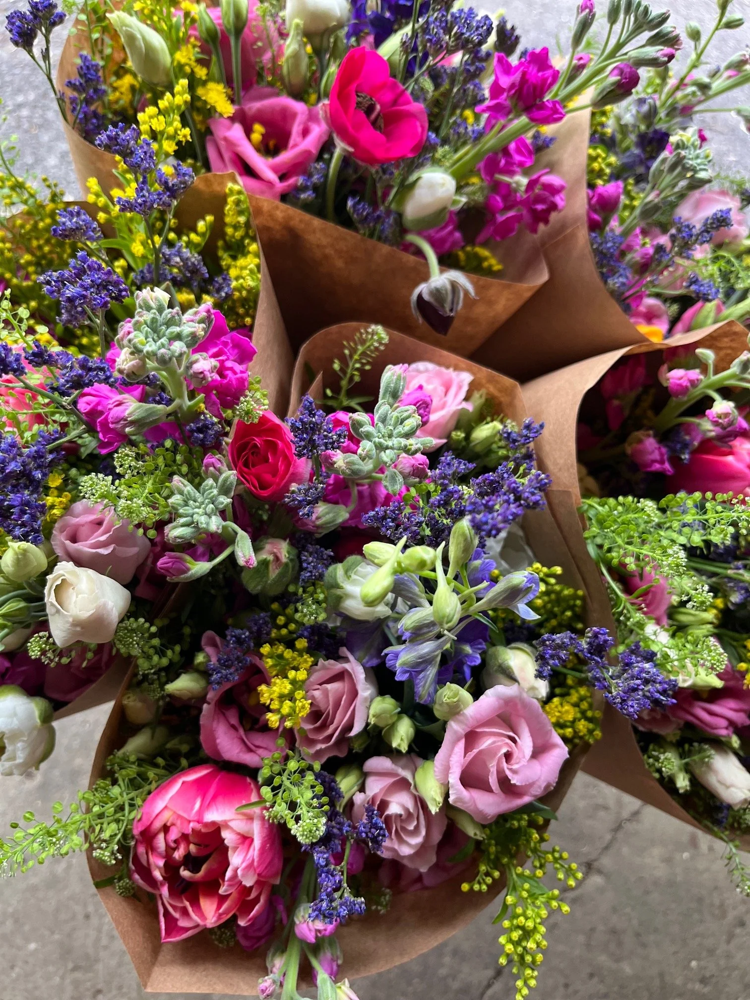 Mother's Day Bouquet + Postcard