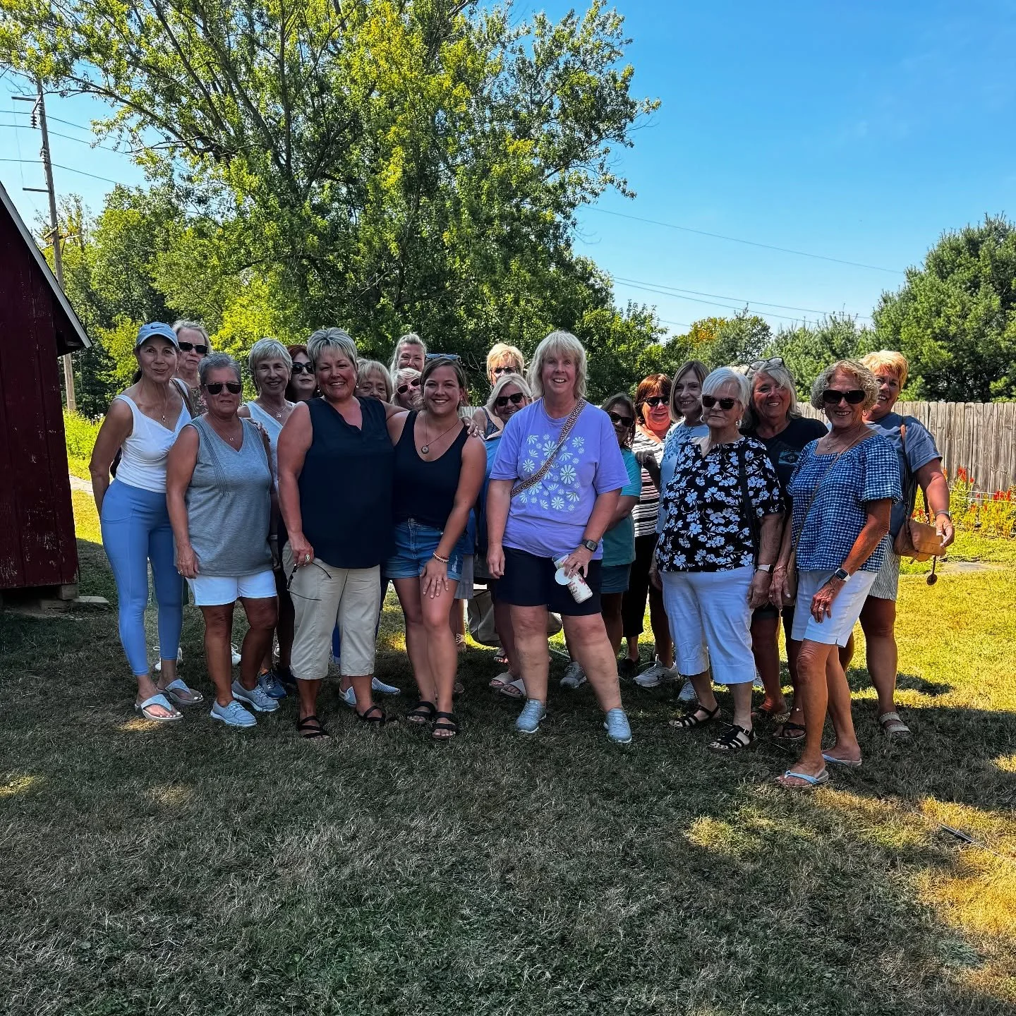 Thank you to the Lake Milton Women's League for visiting me today and supporting our small business! I am usually way too busy to offer farm tours like this but I really enjoyed sharing about our farm operation and hope to offer something like this a