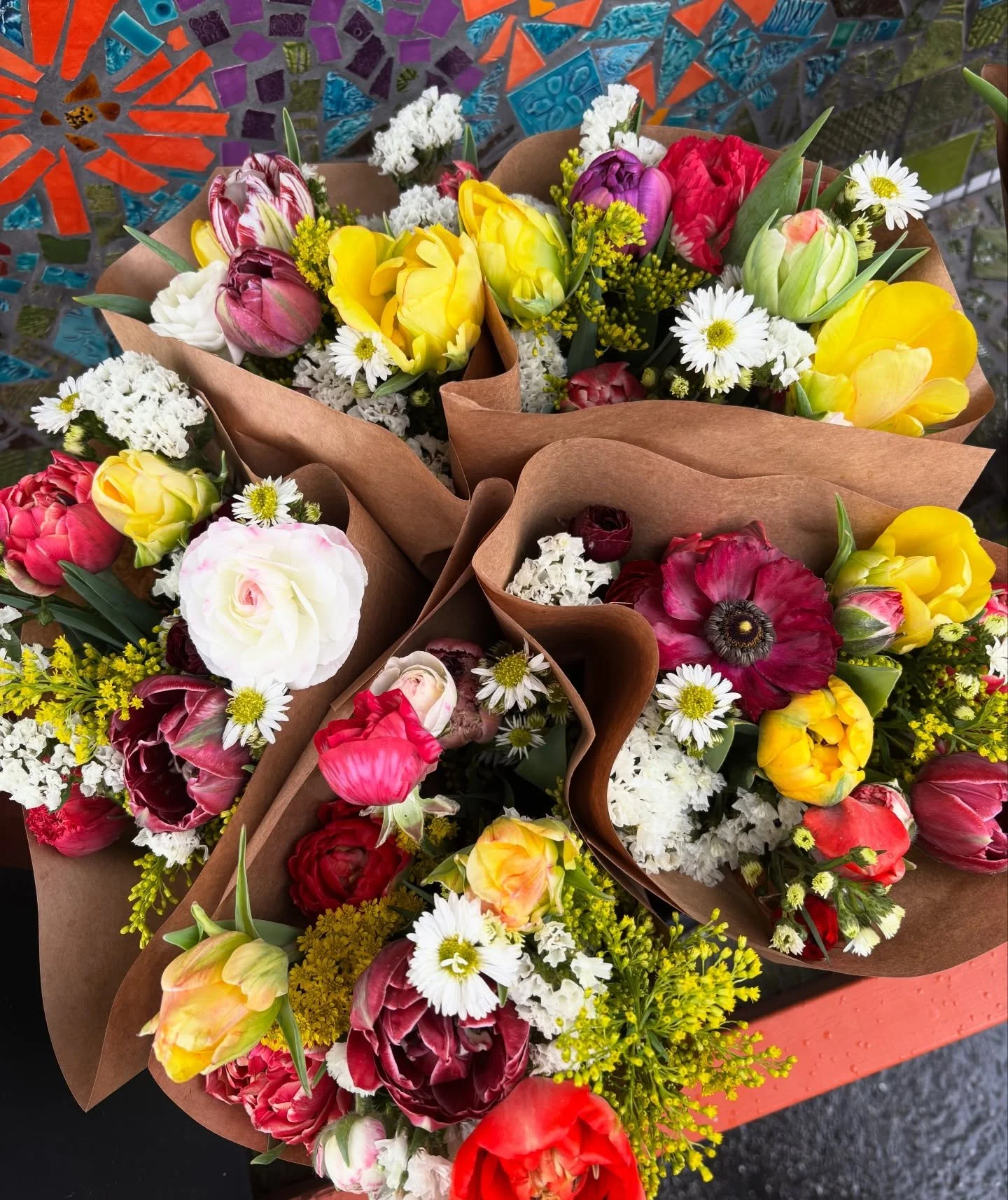 Bouquets are selling fast this morning so I will update if we sell out but we've got our Flower Cart open with cute spring mixed bouquets 💐 Located at 3064 Woodland Road, Akron, OH 44312