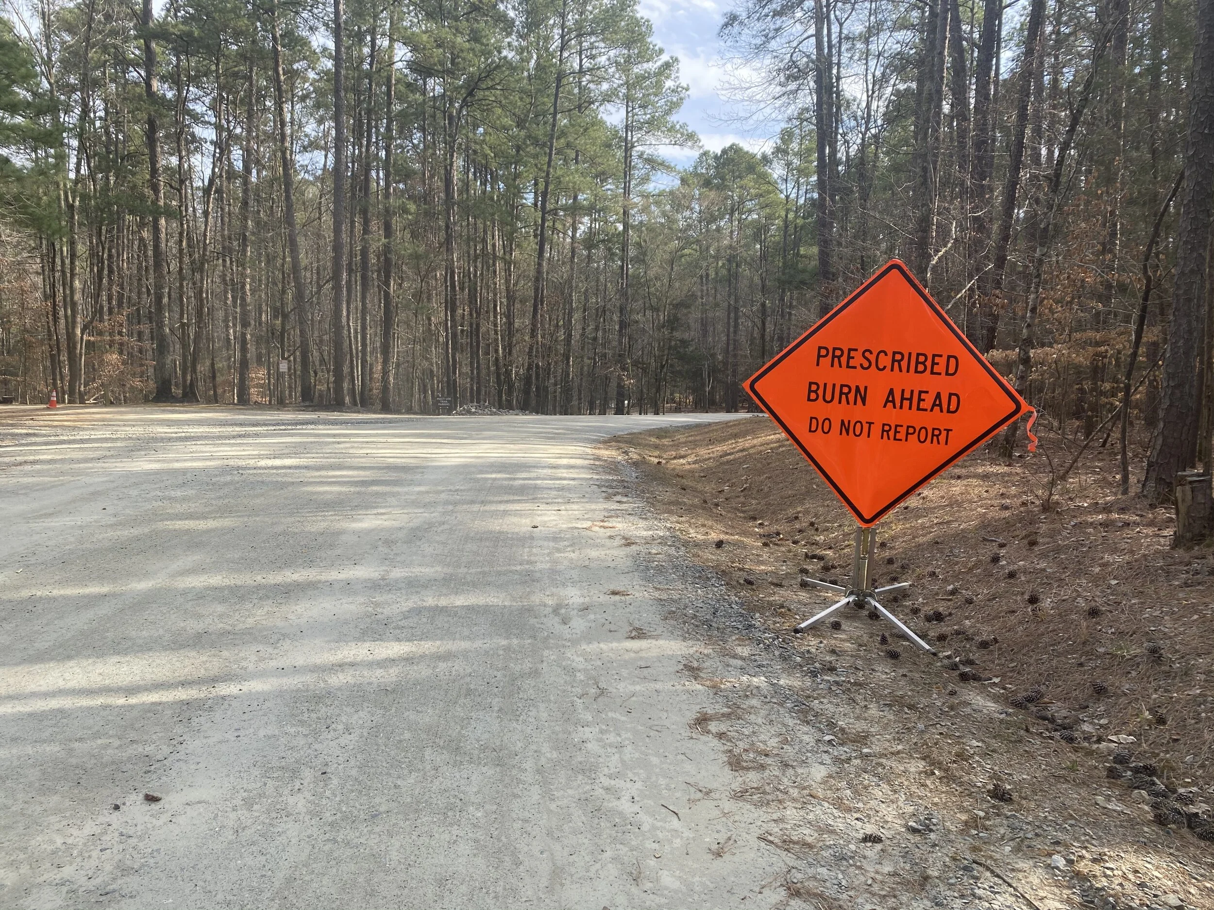 Prescribed Burn! Warning!