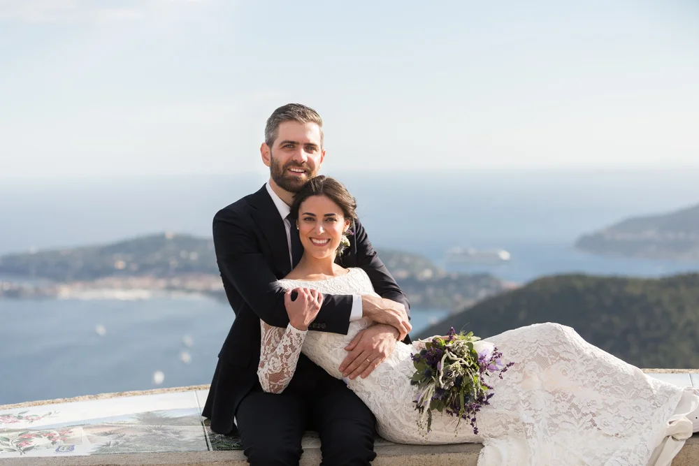 Elopement ceremony for two on the French Riviera