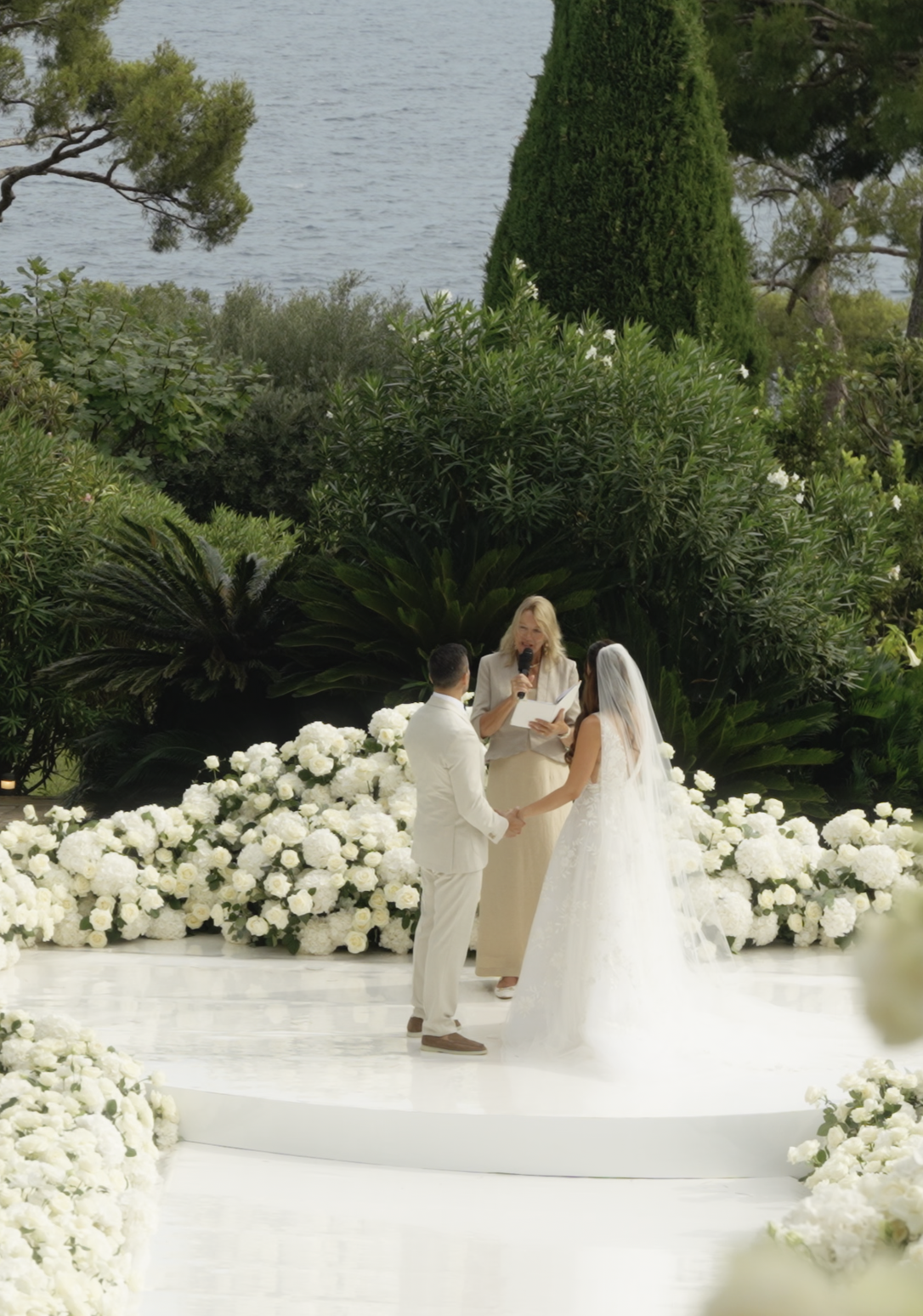 Villa Rose wedding, St Jean de Cap Ferrat
