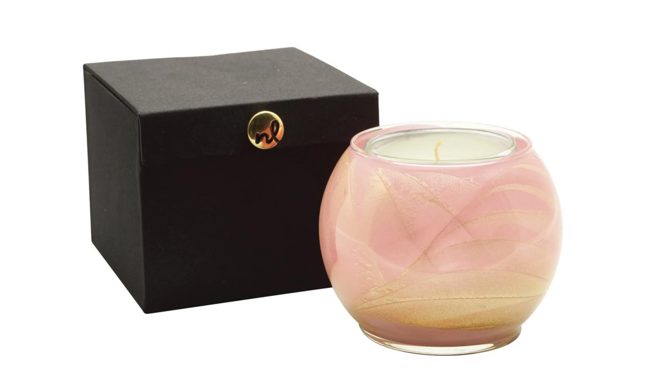 Northern Lights Candles Esque Globe Candle Ivory —