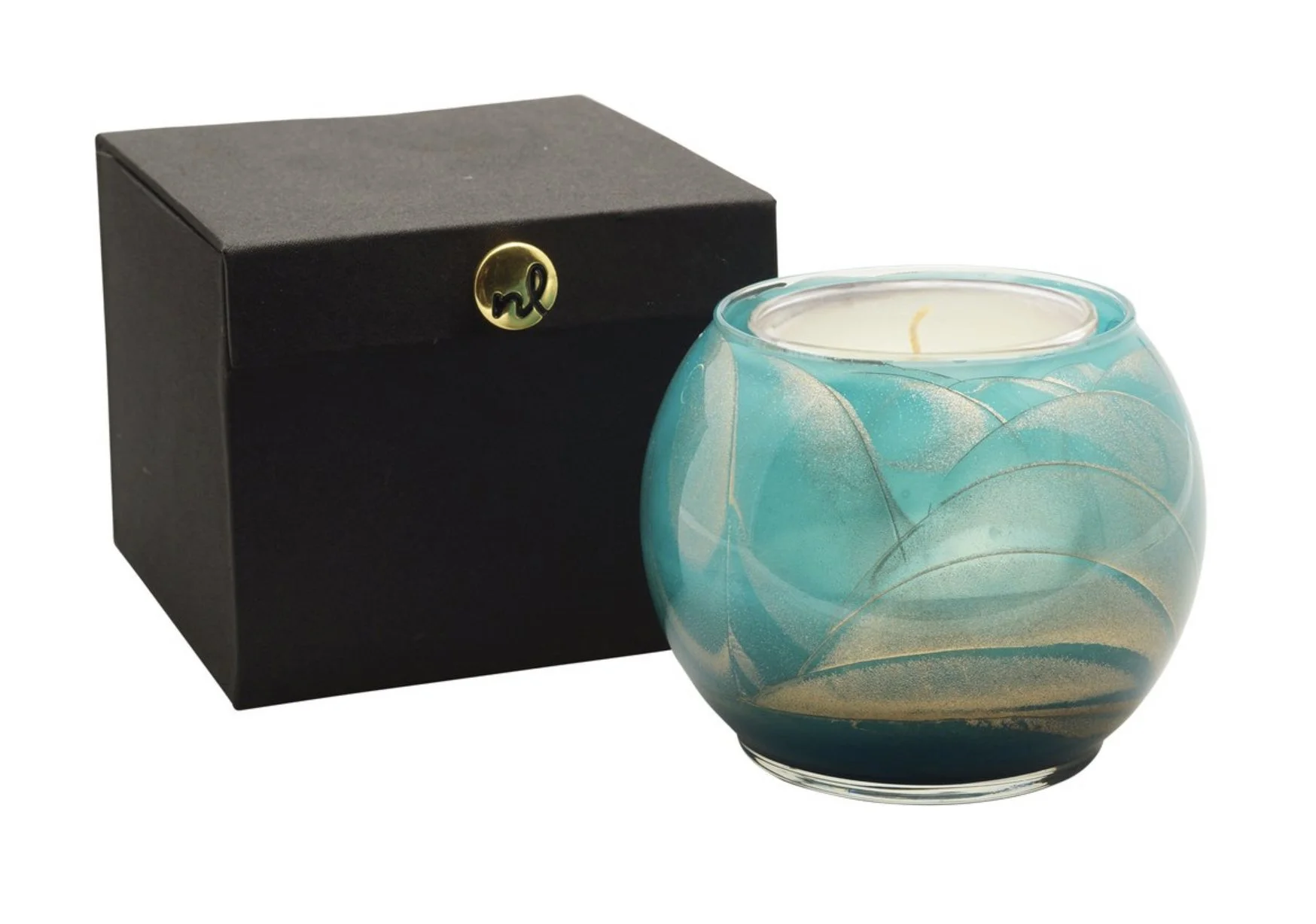Northern Lights Candles Esque Globe Candle Ivory —