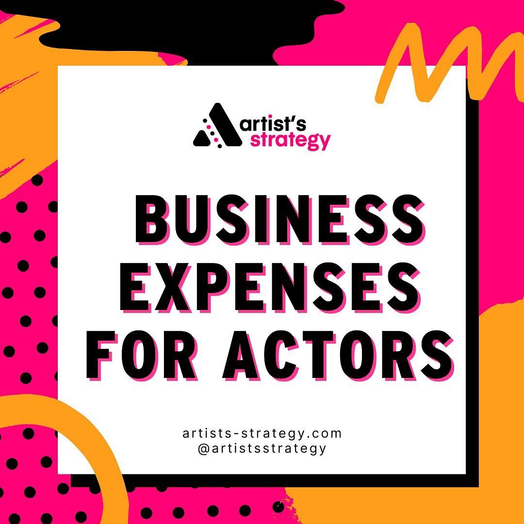 For many early career artists of all stripes, there&rsquo;s no such thing as &ldquo;business&rdquo; expenses. More often than not actors are concerned with paying their rent and feeding themselves all while trying to have some semblance of a social l
