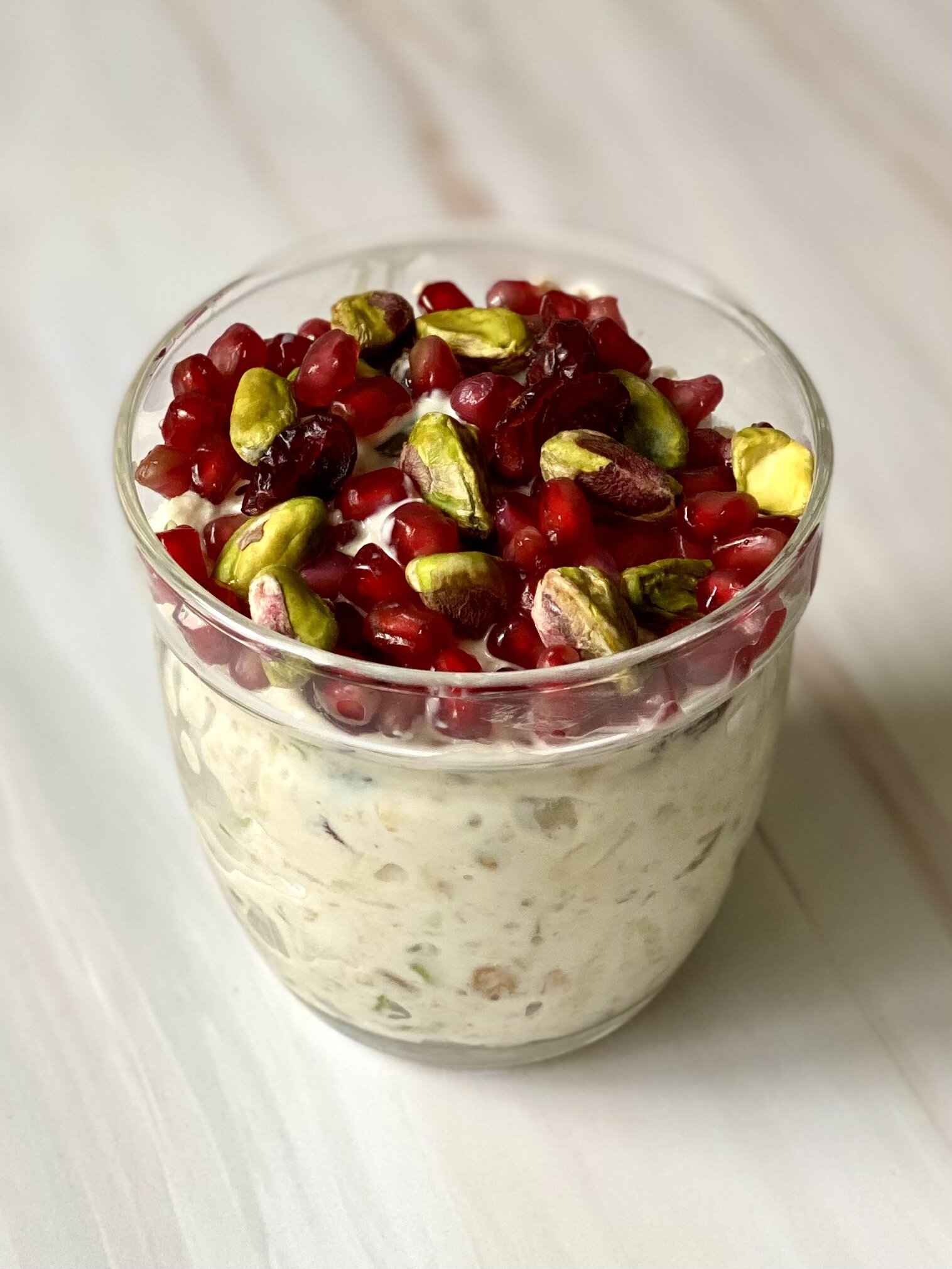 Creamy Overnight Bircher muesli