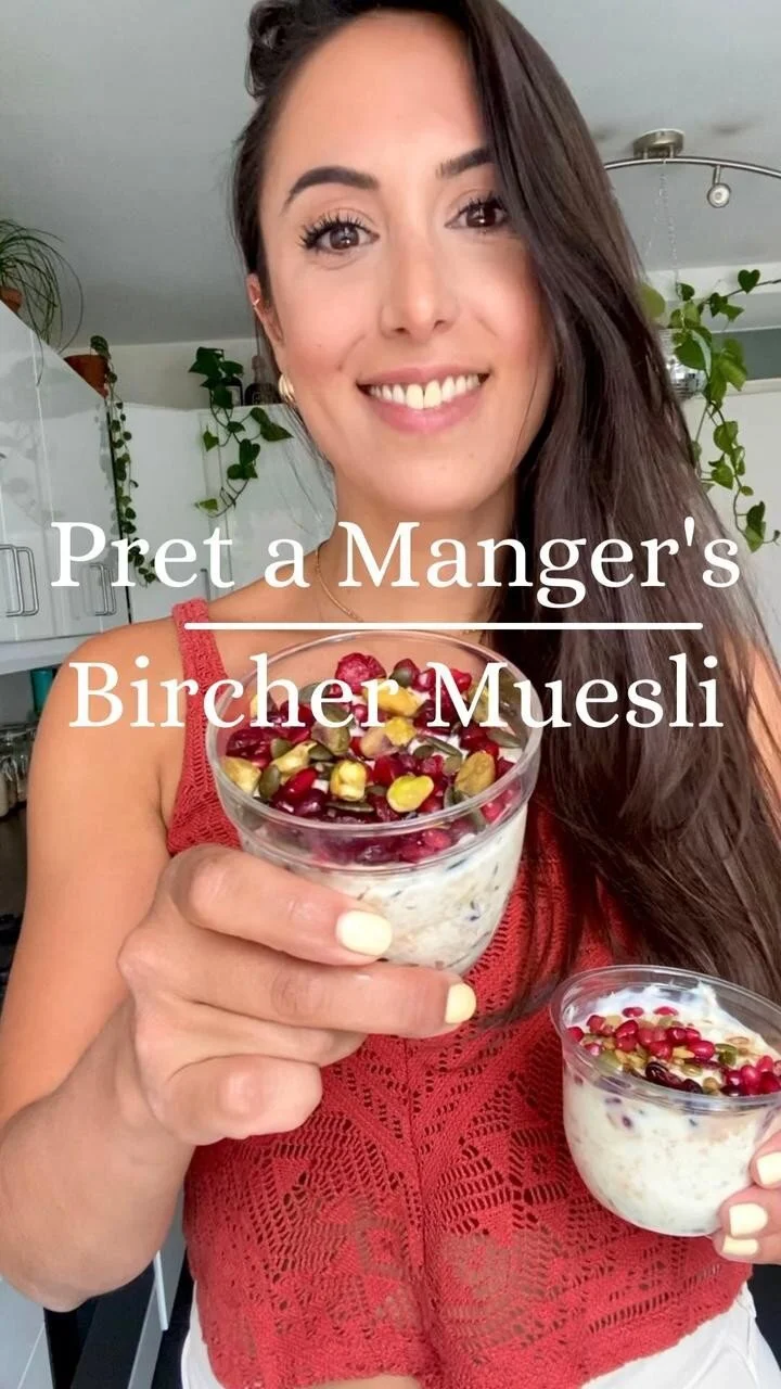 Pret A Manger Bircher Muesli Bowl Recipe — Pinch of Mania