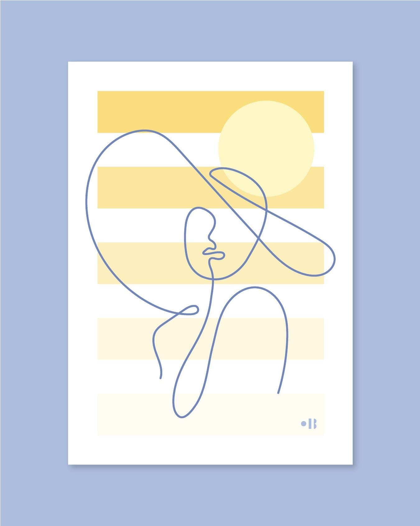 BEAMING I
.
.
.
#art #linedrawing #drawing #design #creative #inspiration #print #artist #simplistic #creative #poster #posterdesign #dot #lineart #line #colour #sunny #sun #female #hat