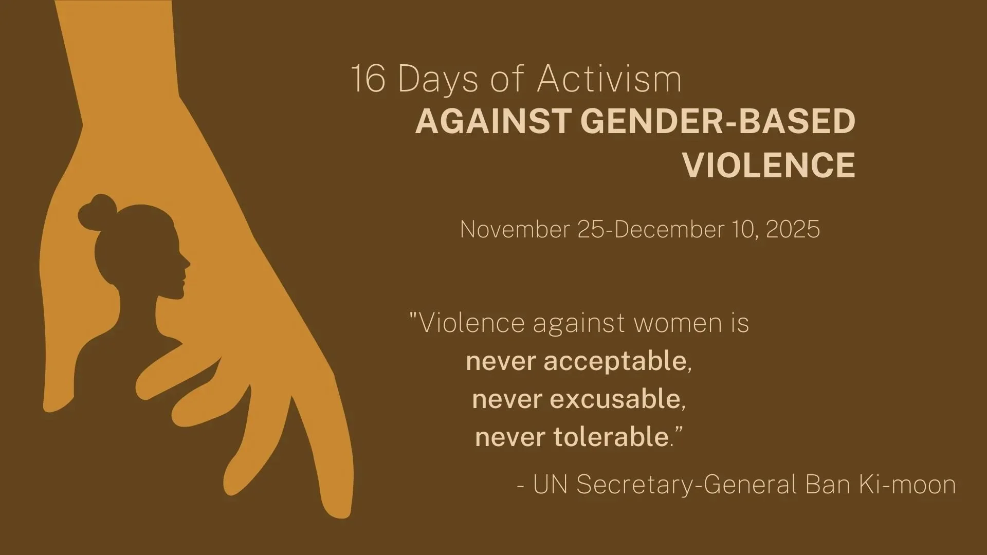 As the 16 Days of Activism Conclude, A Reflection on Next Steps