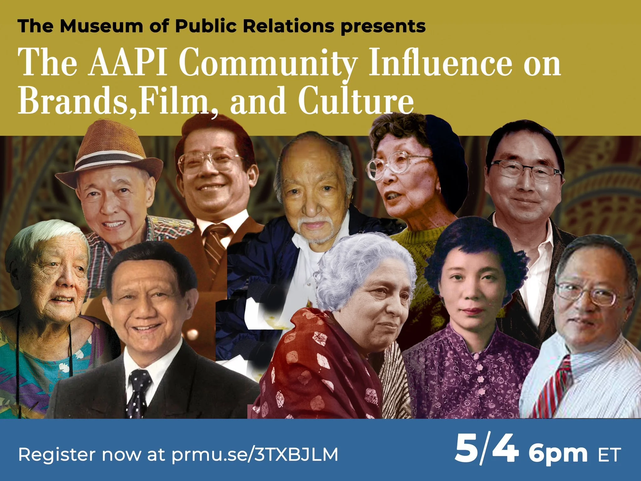 The Museum of Public Relations Presents: The AAPI Community Influence on Brands, Film and Culture