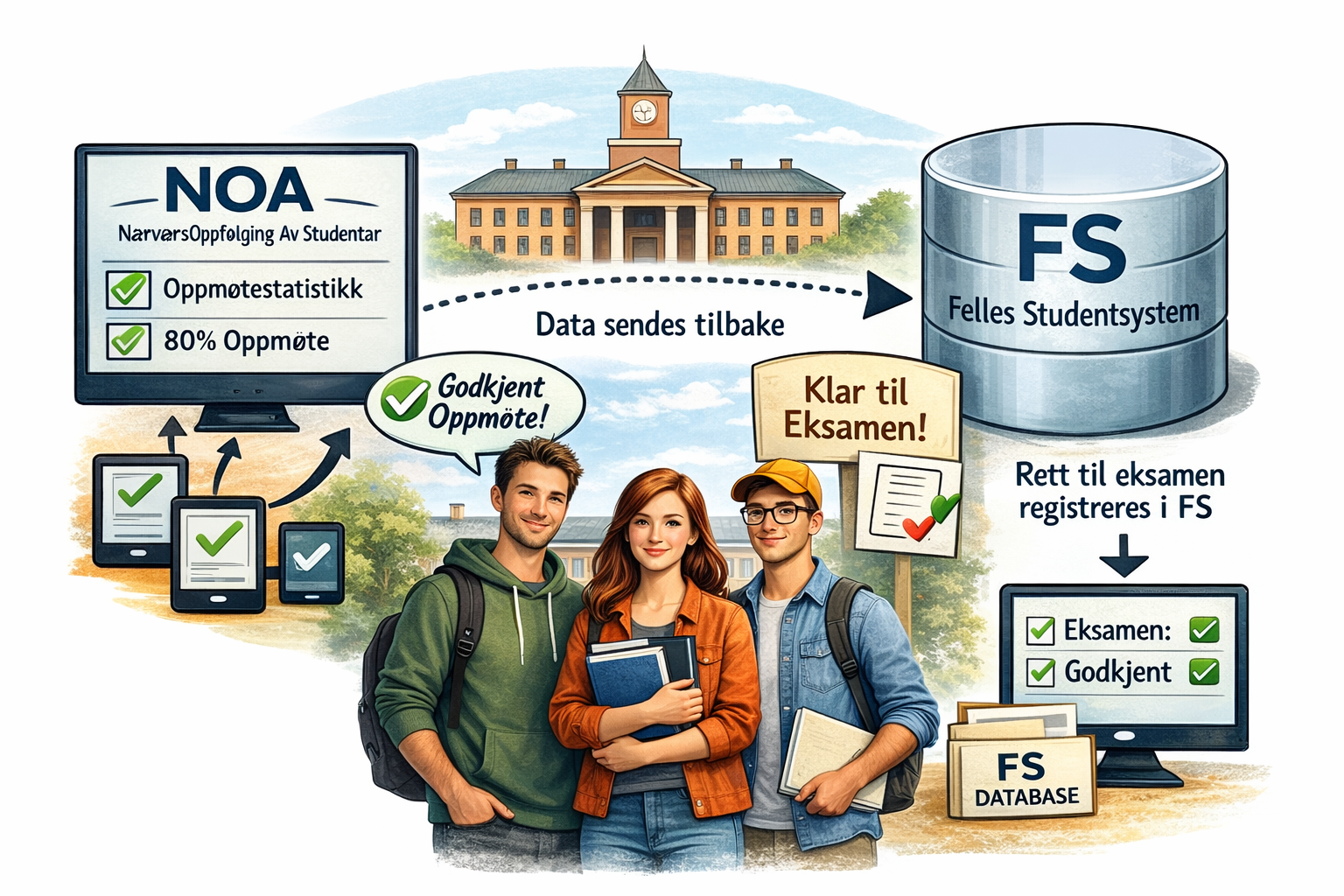 Tilbakeskriving til FS
