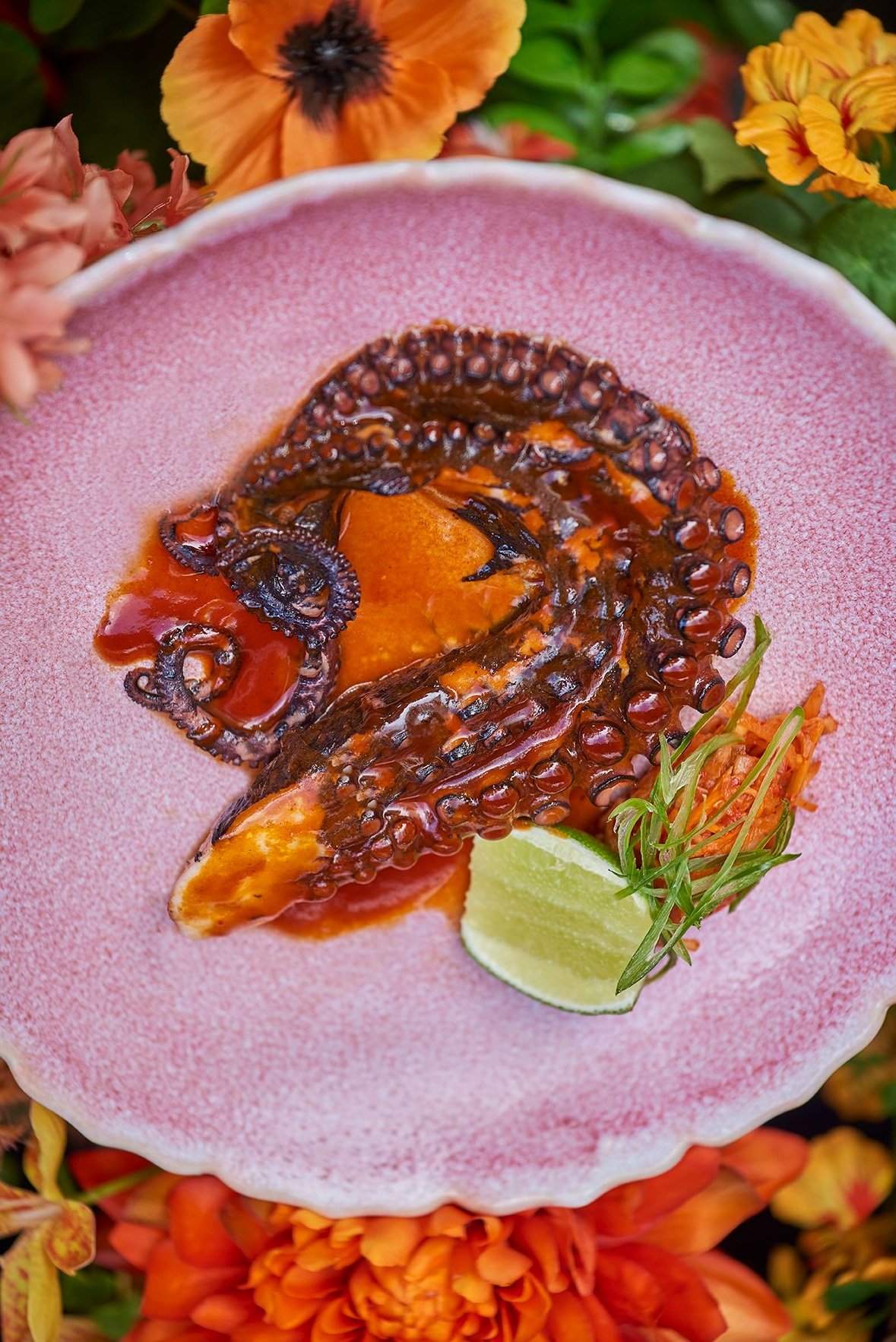Number+One+Park+Lane+Taste+Kitchen+by+Philli+korean+glazed+octopus+portrait.jpg