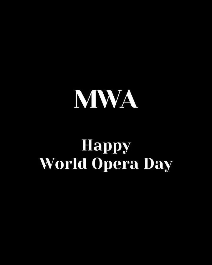 Today we celebrate World Opera Day, a tribute to the artists, musicians, and storytellers who give voice to one of the world&rsquo;s most powerful art forms.

Opera is more than tradition; it is a living, evolving expression of humanity, connecting a
