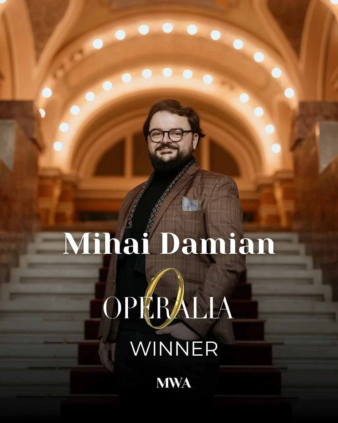 We are thrilled to congratulate @mihaidamian.baritone, on being named the Winner of @operaliacomp 2025, as well as the recipient of the prestigious Rolex Prize of the Audience.

Mihai&rsquo;s artistry, charisma, and vocal power have captivated both t