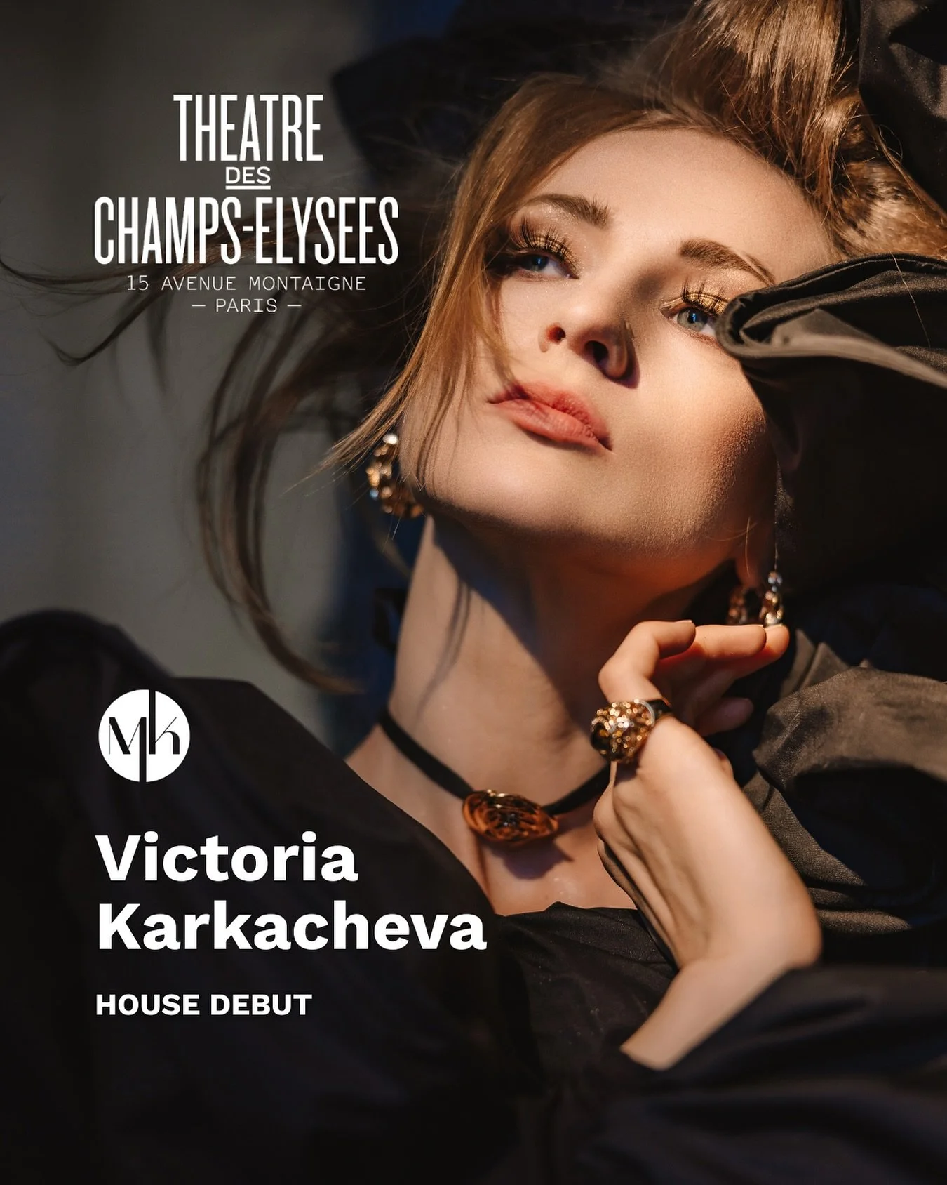 Tonight at the @theatre_champs_elysees Th&eacute;&acirc;tre des Champs-&Eacute;lys&eacute;es, @victoria_karkacheva appears as Marguerite in  Berlioz&rsquo;s version of La Damnation de Faust. With recent appearances including the role for the Gulbenki