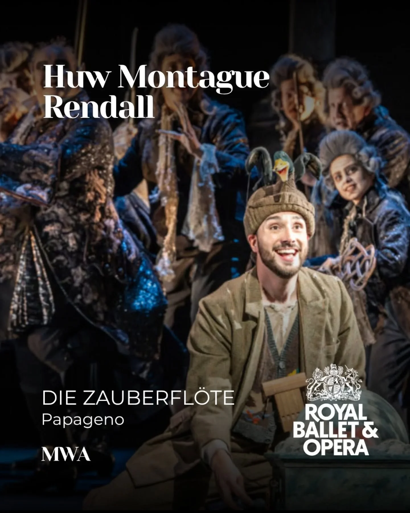 It's the closing night of Die Zauberfl&ouml;te at the @royalballetandopera, in which @huwmontaguerendall has been justifiably praised for his return to the role and the house, acclaimed for his &quot;voice admirably suited to singing Mozart&quot; and