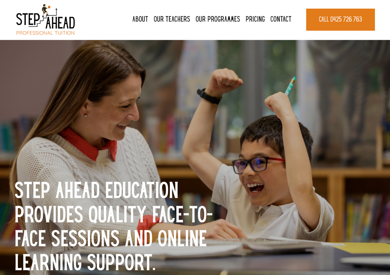 Step Ahead, Academic Tutoring