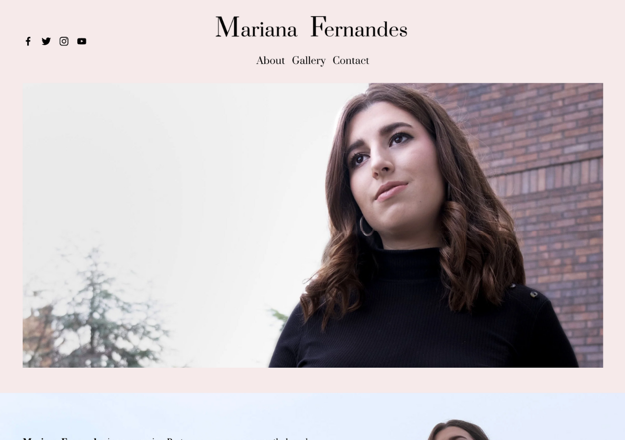 Mariana Fernandes, Soprano