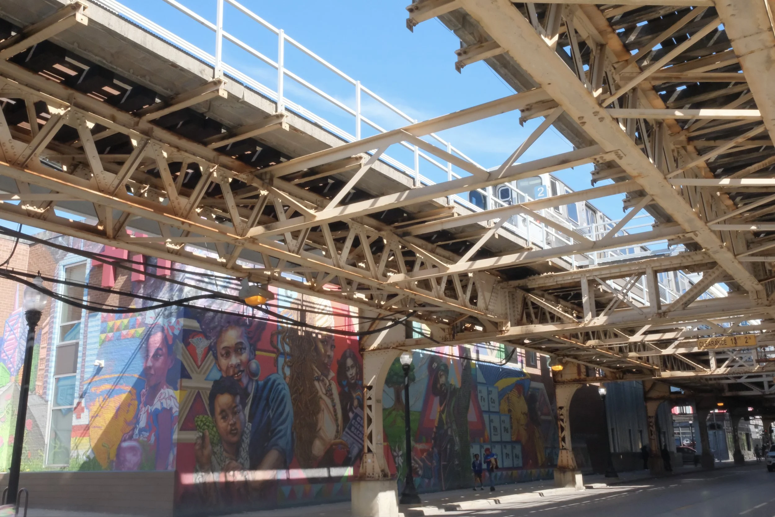 CTA L and Mural
